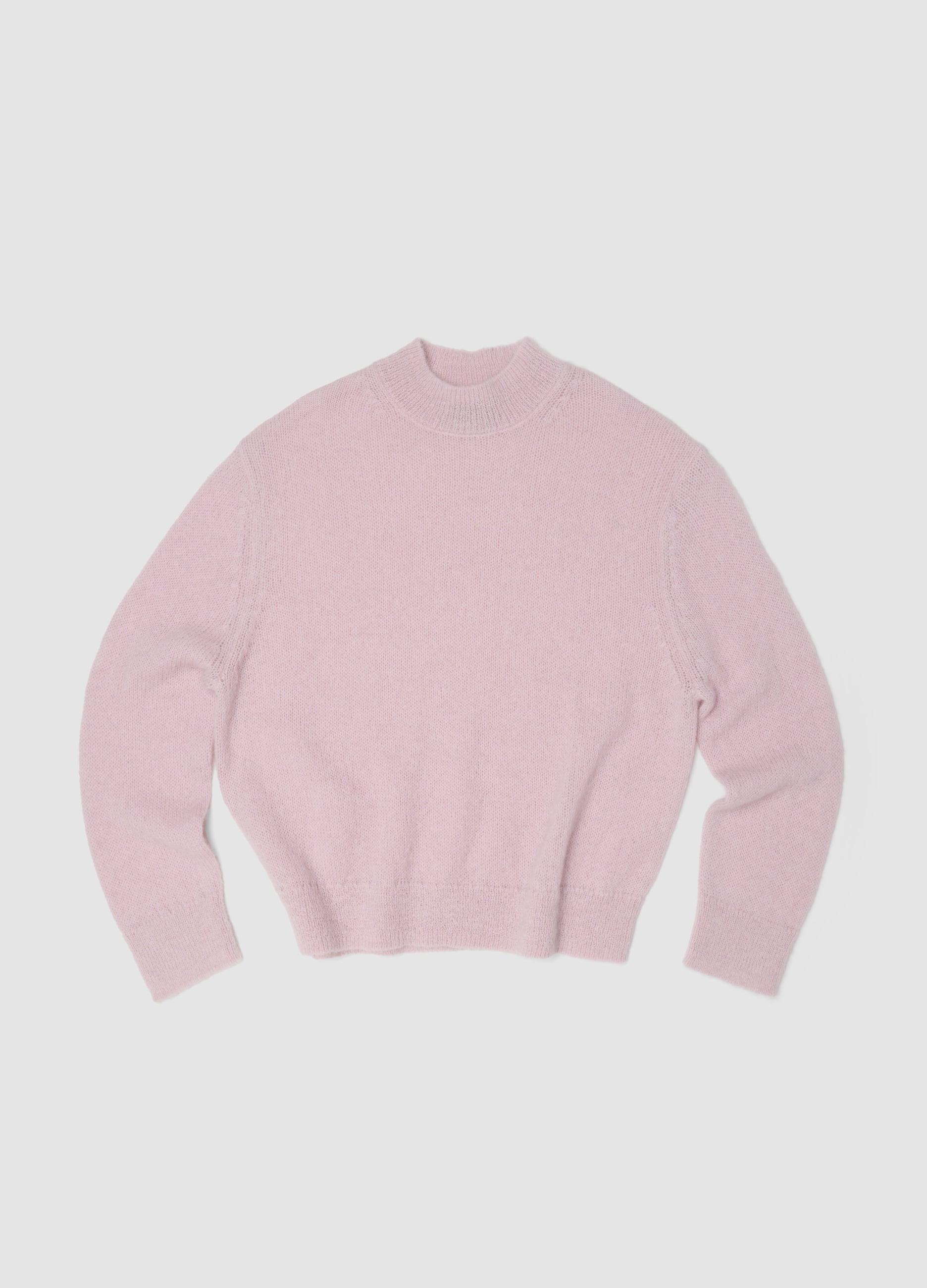 UTOPJA, Mohair Crew Neck Light Pink, Uomo, Rosa, Taglia: XL