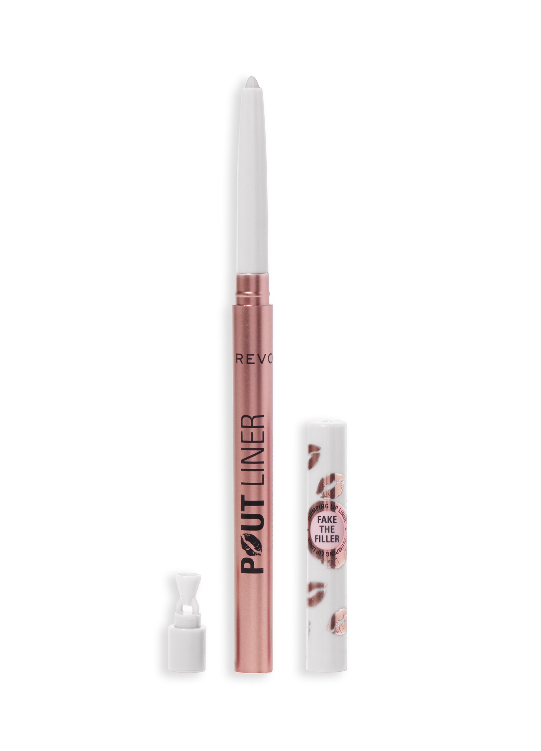 Revolution , Lápiz Labial Pout Bomb Plumping Fake The Filler Clear, Mujer, Transparente, Talla: FASUL