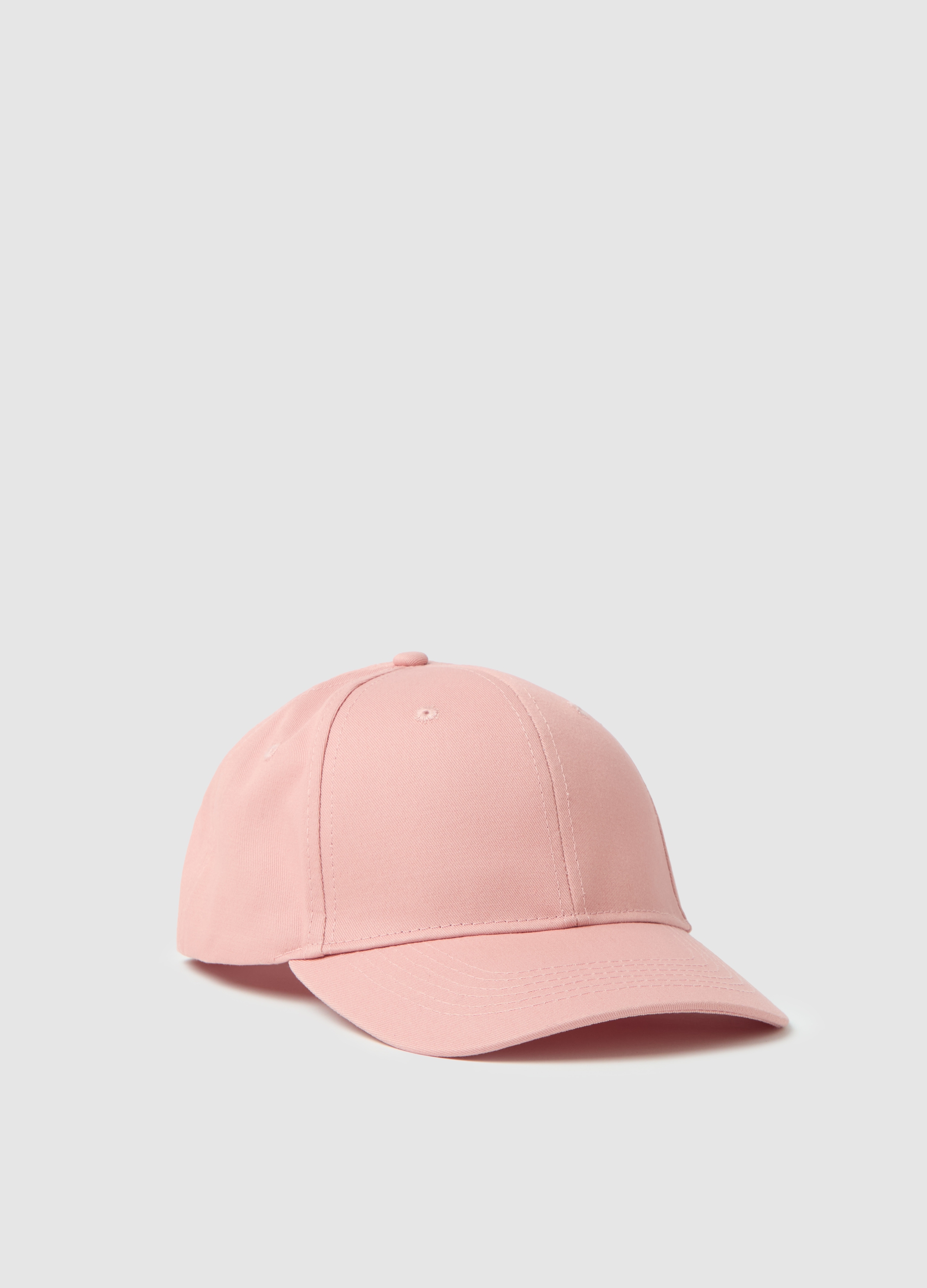 OVS , Cappello Da Baseball In Cotone, Uomo, Rosa, Taglia: ONE SIZE