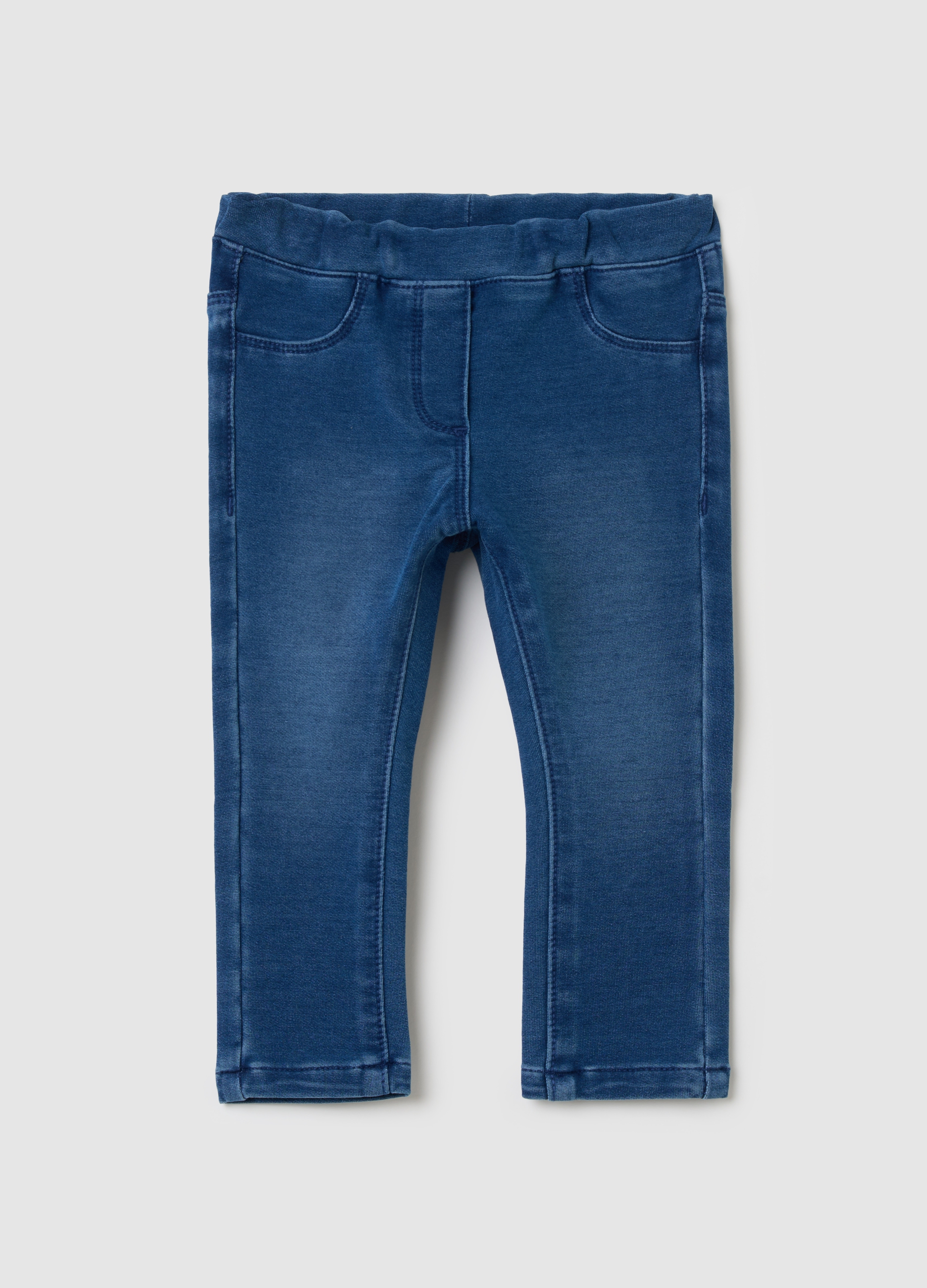 FAGOTTINO, Jeggings Con Tasche, Bambina, Blu, Taglia: 9-12