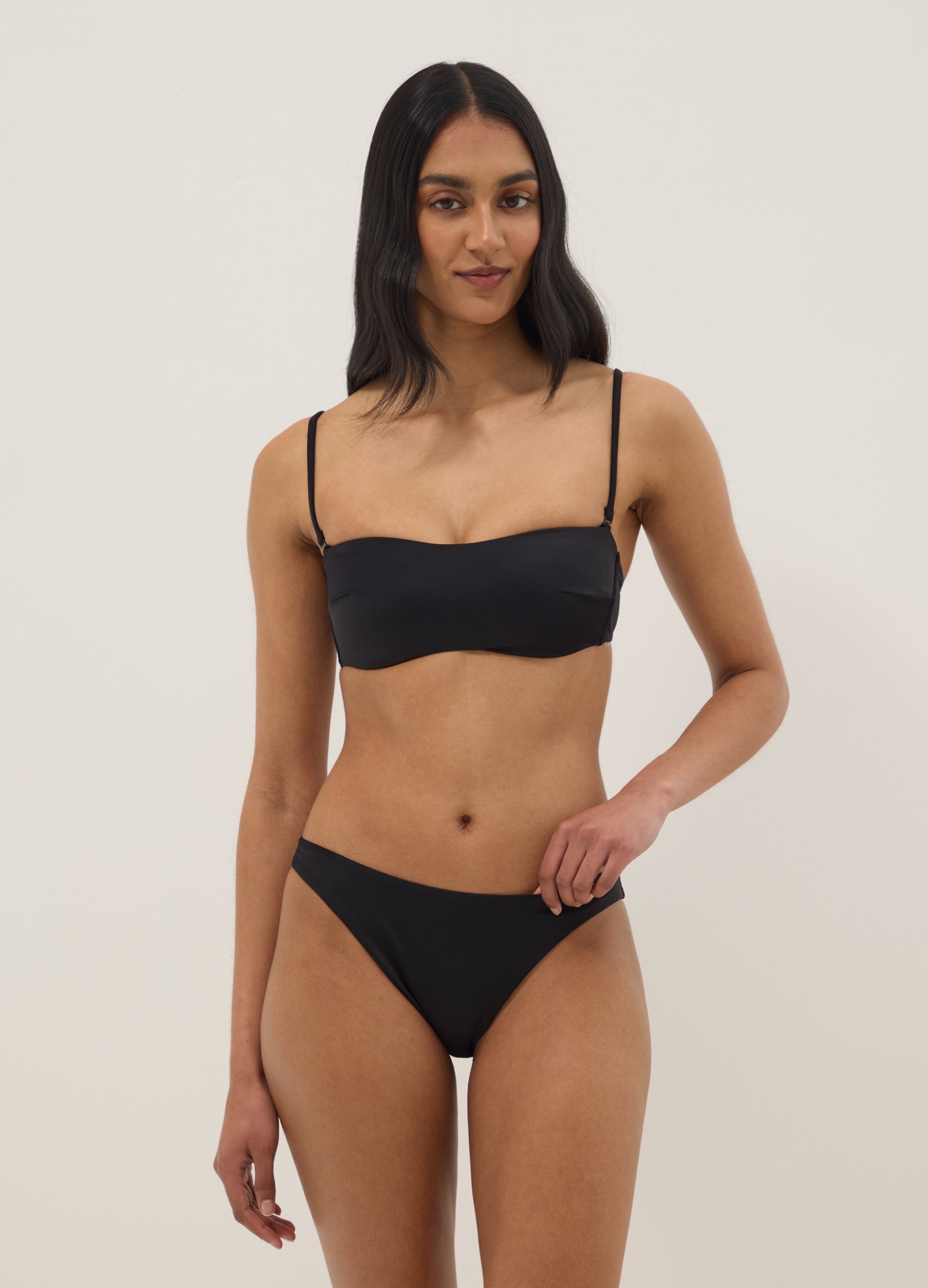 OVS, Slip Bikini Elasticizzati Verdi, Donna, Verde, Taglia: 3