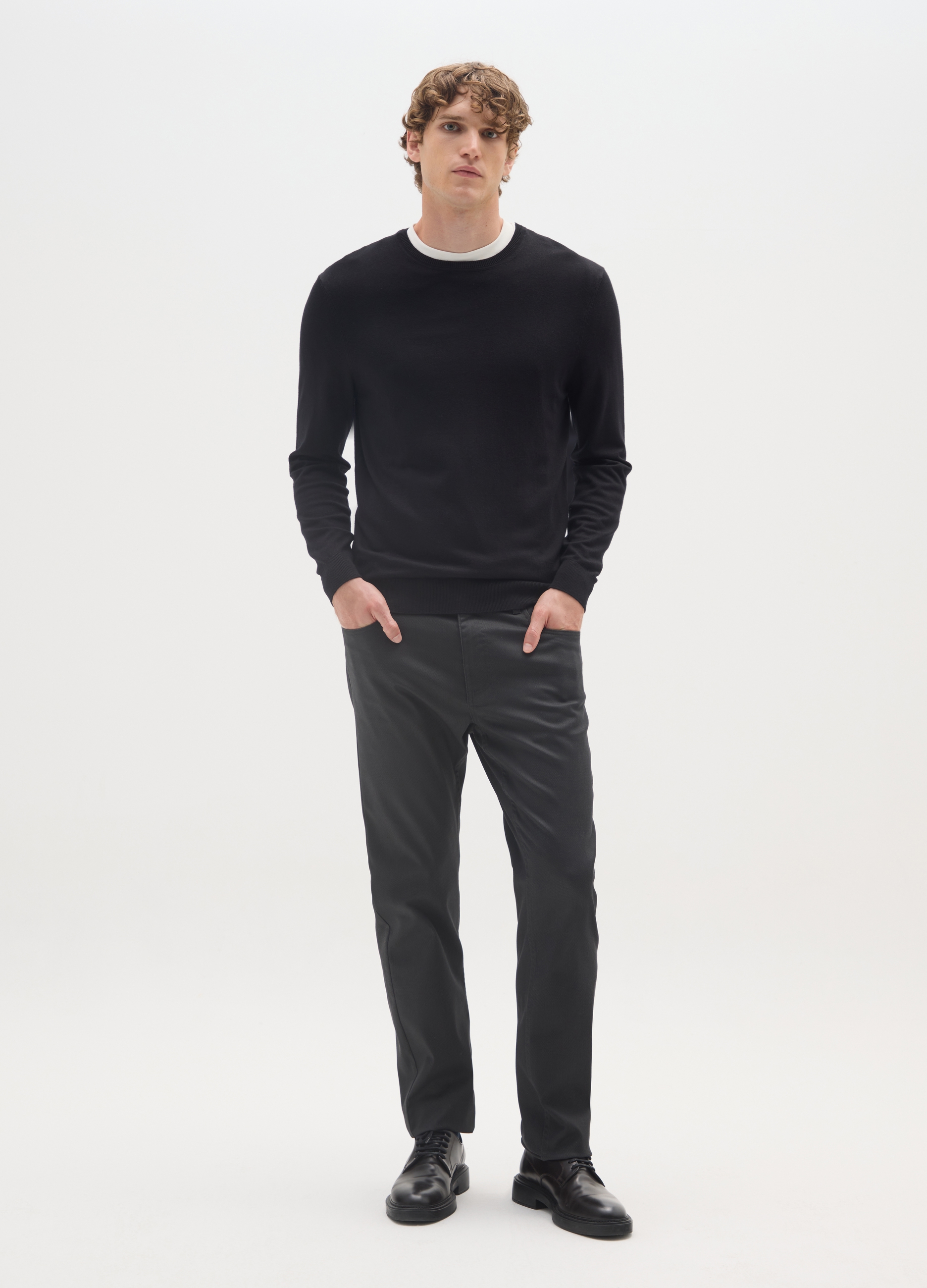 OVS, Pantaloni Blu Con Tasche E Regular Fit, Uomo, Blu, Taglia: 52