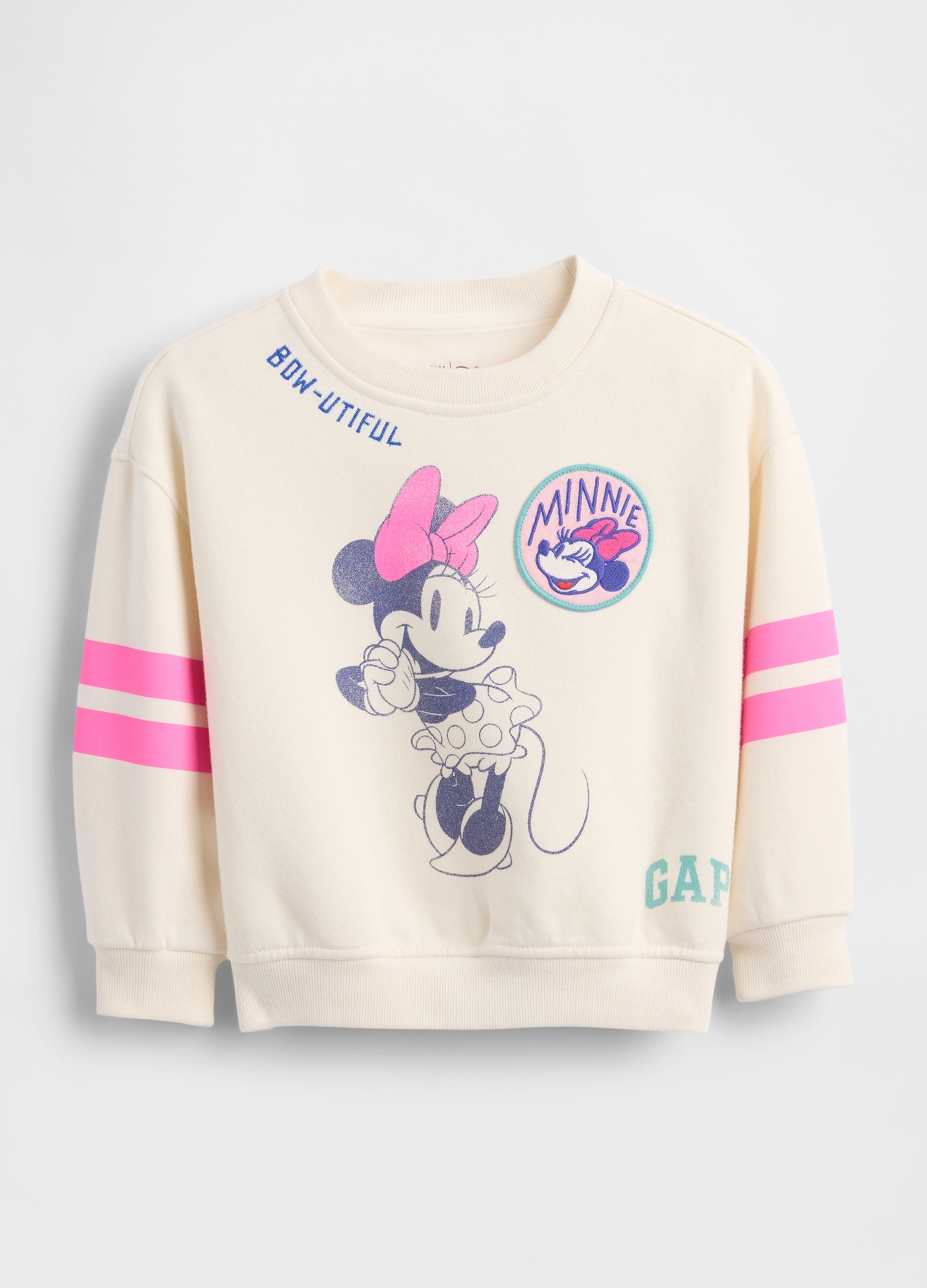 GAP KIDS, Felpa Con Stampa Disney, Unisex, Viola, Taglia: 6-12M/69-74