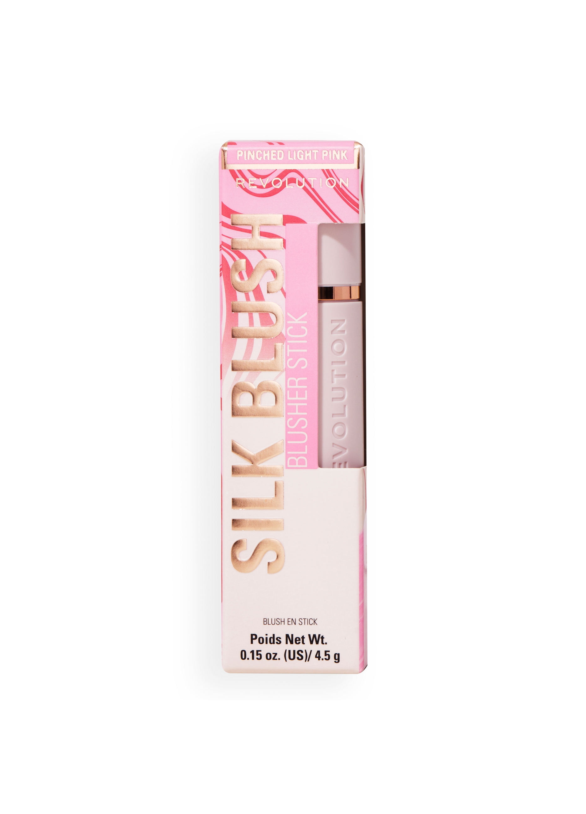 REVOLUTION, Skin Silk Marble Blush Stick Pinched Light Pink, Donna, Rosa, Taglia: FASUL