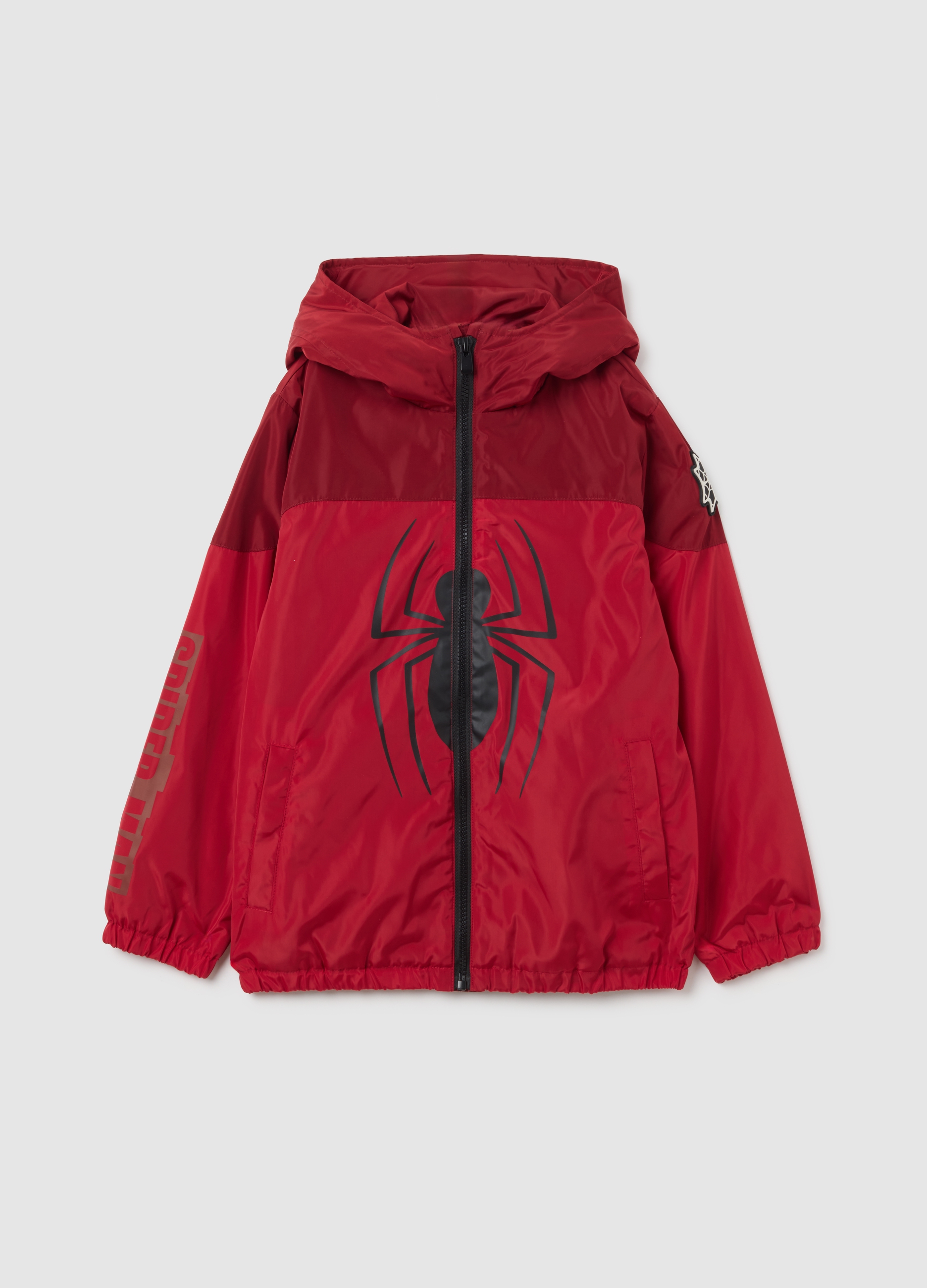 OVS, Chaqueta Infantil Roja Con Detalles De Spider-man, Niño, Rojo Oscuro, Talla: 5-6