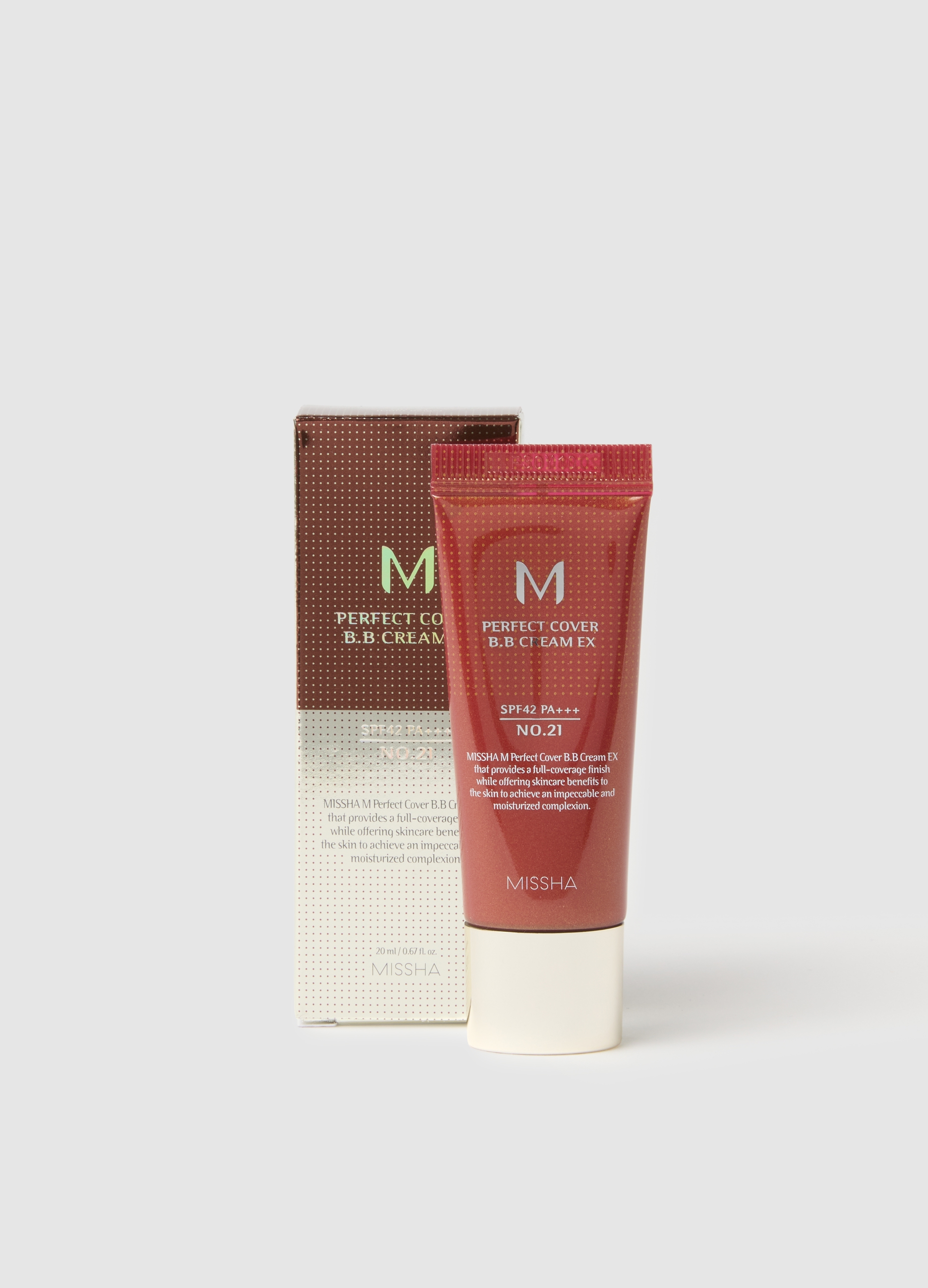MISSHA, Missha Bb Cream Spf42 21 20ml - Make-up Coreano, Donna, Beige, Taglia: FASUL