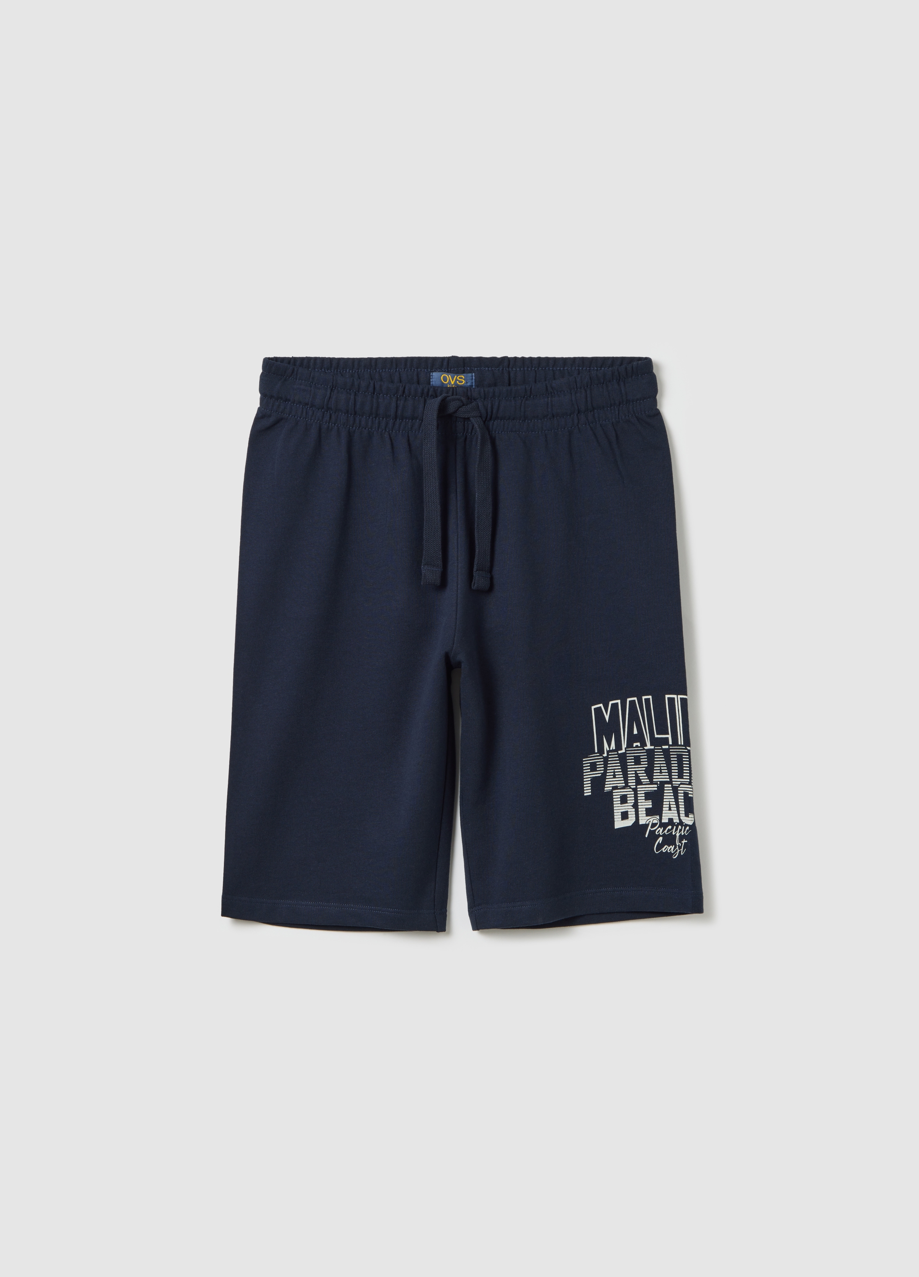 OVS, Short Blu In Puro Cotone, Bambino, Blu, Taglia: 10-11