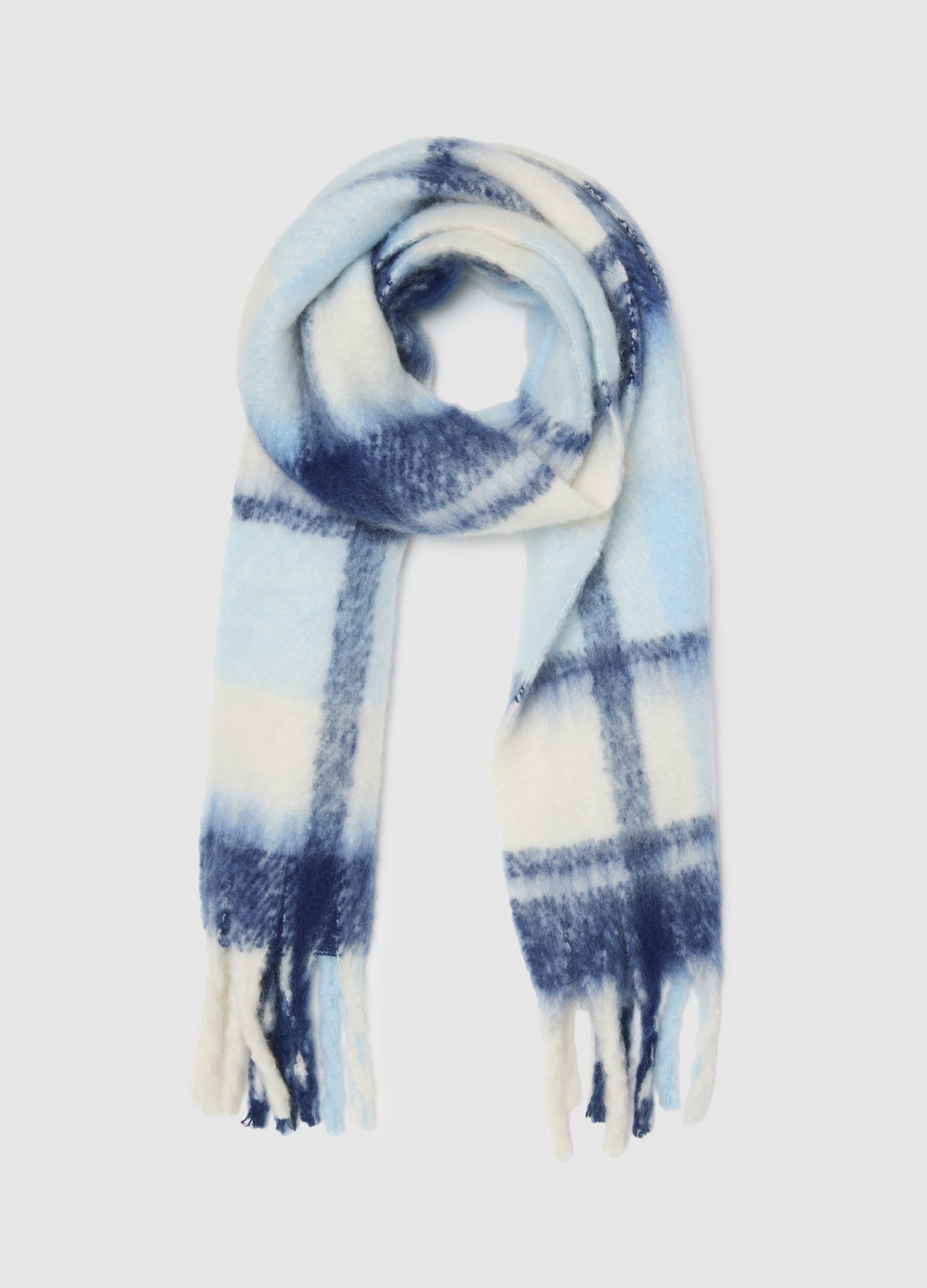 OVS KIDS, Sciarpa Da Bambina Multicolor Con Frange, Multicolor, Taglia: ONE SIZE