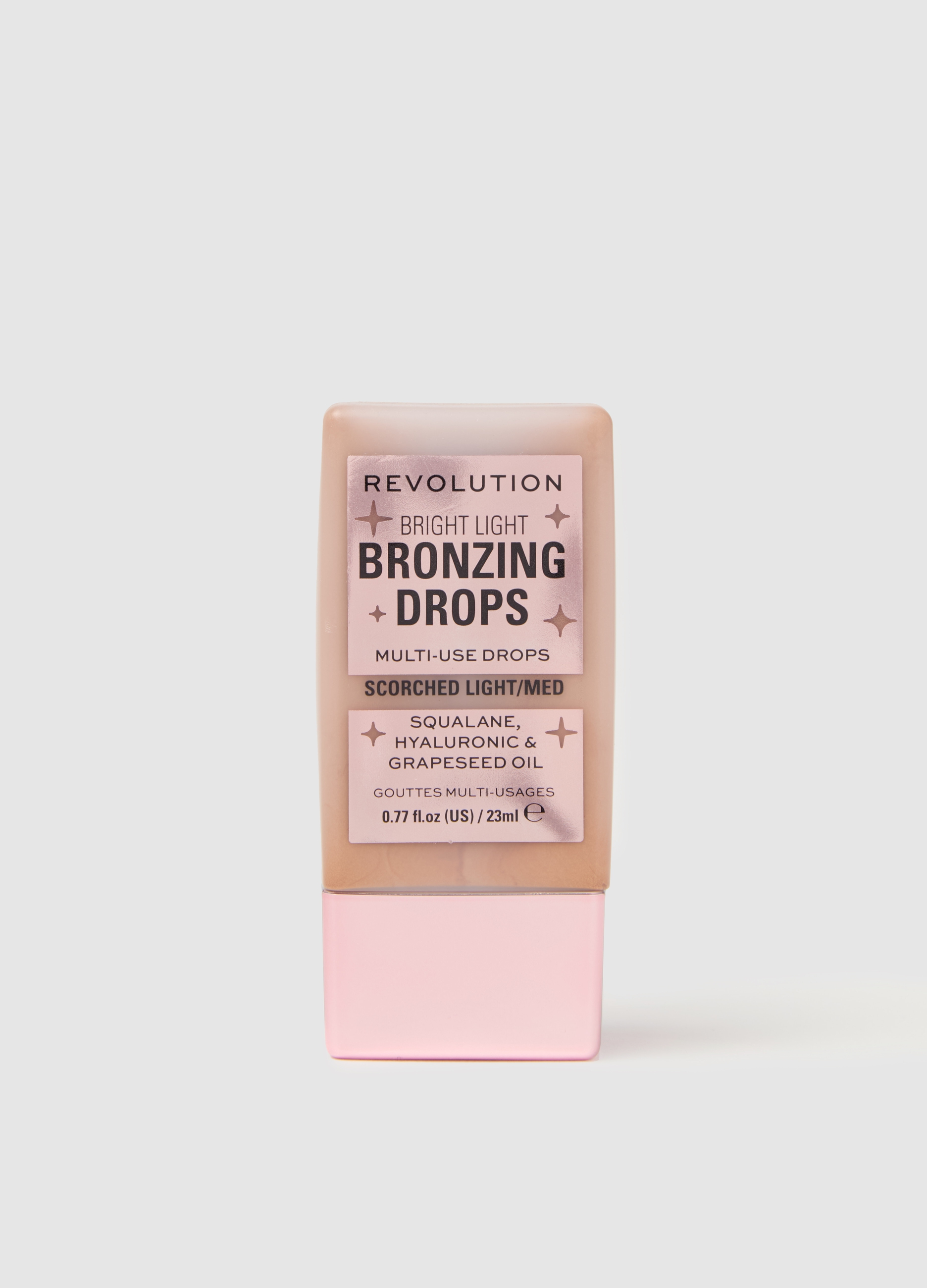REVOLUTION, Bright Light Bronzing Drops Deep Bronze Spice Bronzer Liquido, Donna, Marrone, Taglia: FASUL