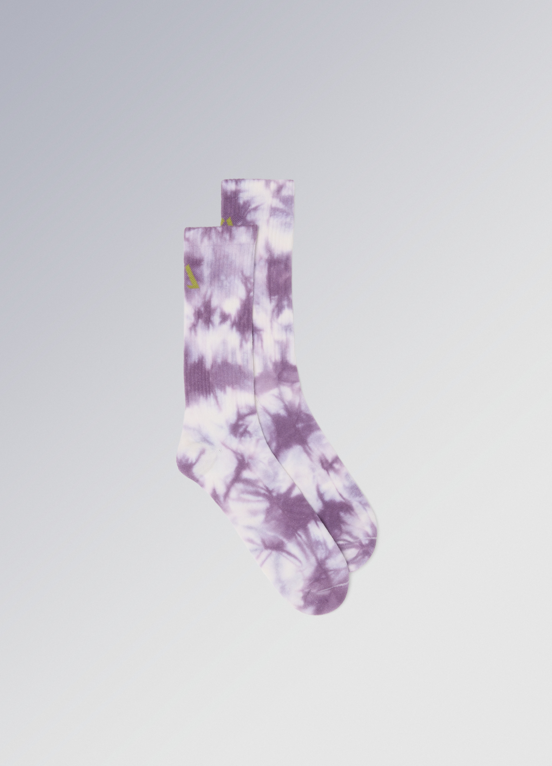 ALTAVIA, Calcetines De Tenis Efecto Tie-dye Altavia With Deborah Compagnoni, Hombre, Beige/Morado, Talla: 43/46