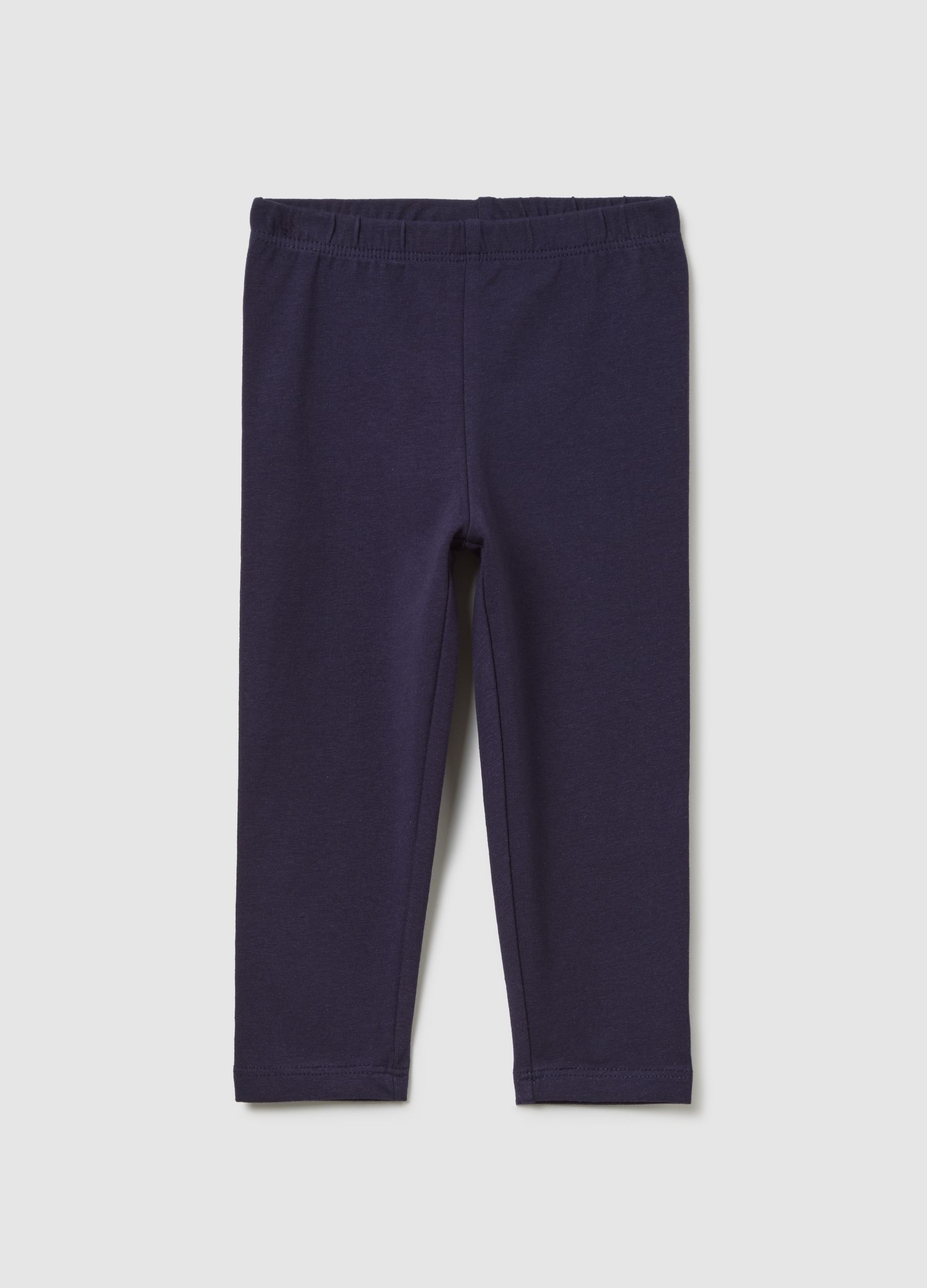 FAGOTTINO, Leggings Azules En Tejido Elástico, Niña, Azul Noche, Talla: 24-30