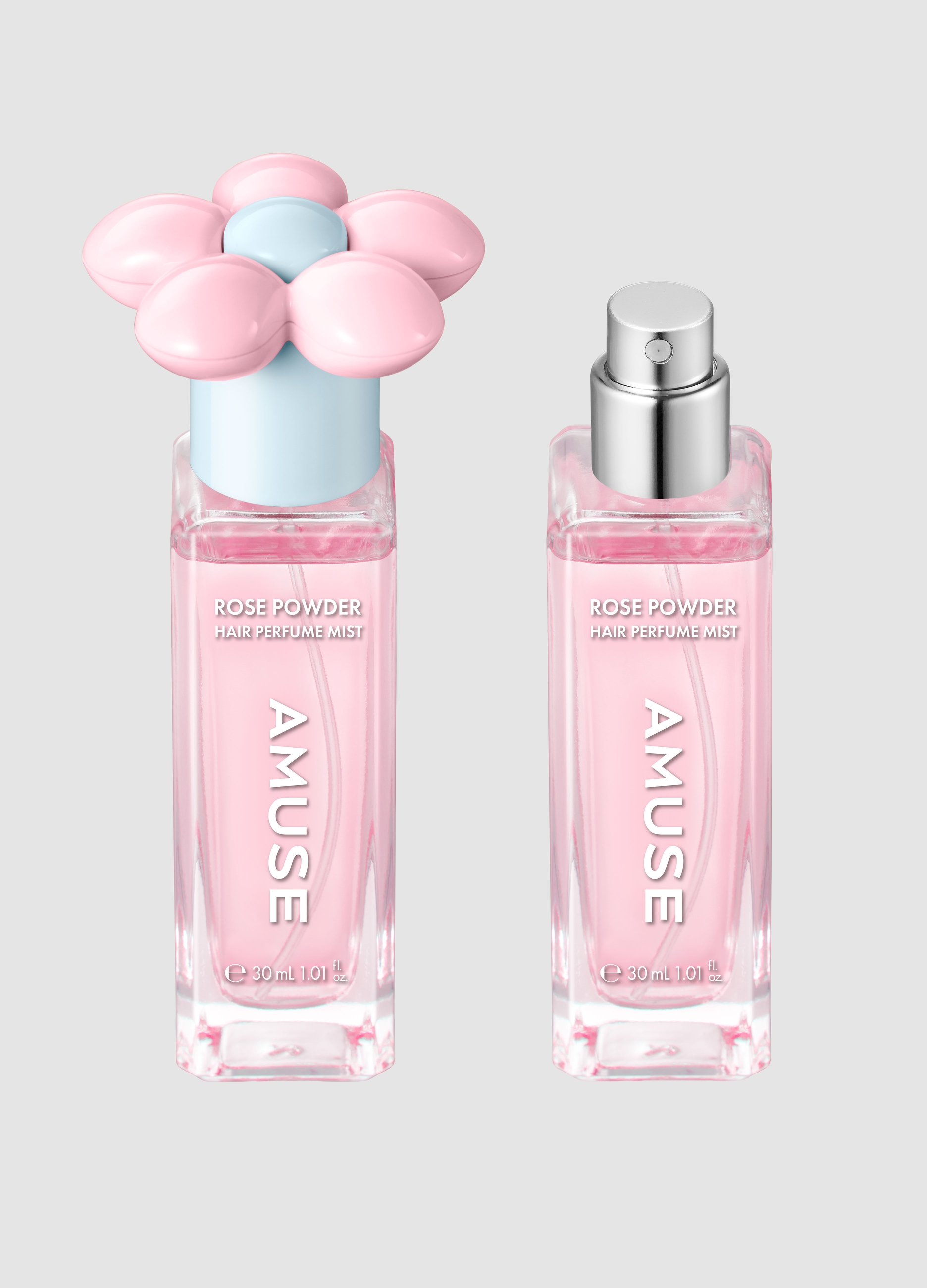 AMUSE, Hair Perfume Mist Rose Powder 3oml - Profumi Coreani, Donna, Rosa, Taglia: FASUL
