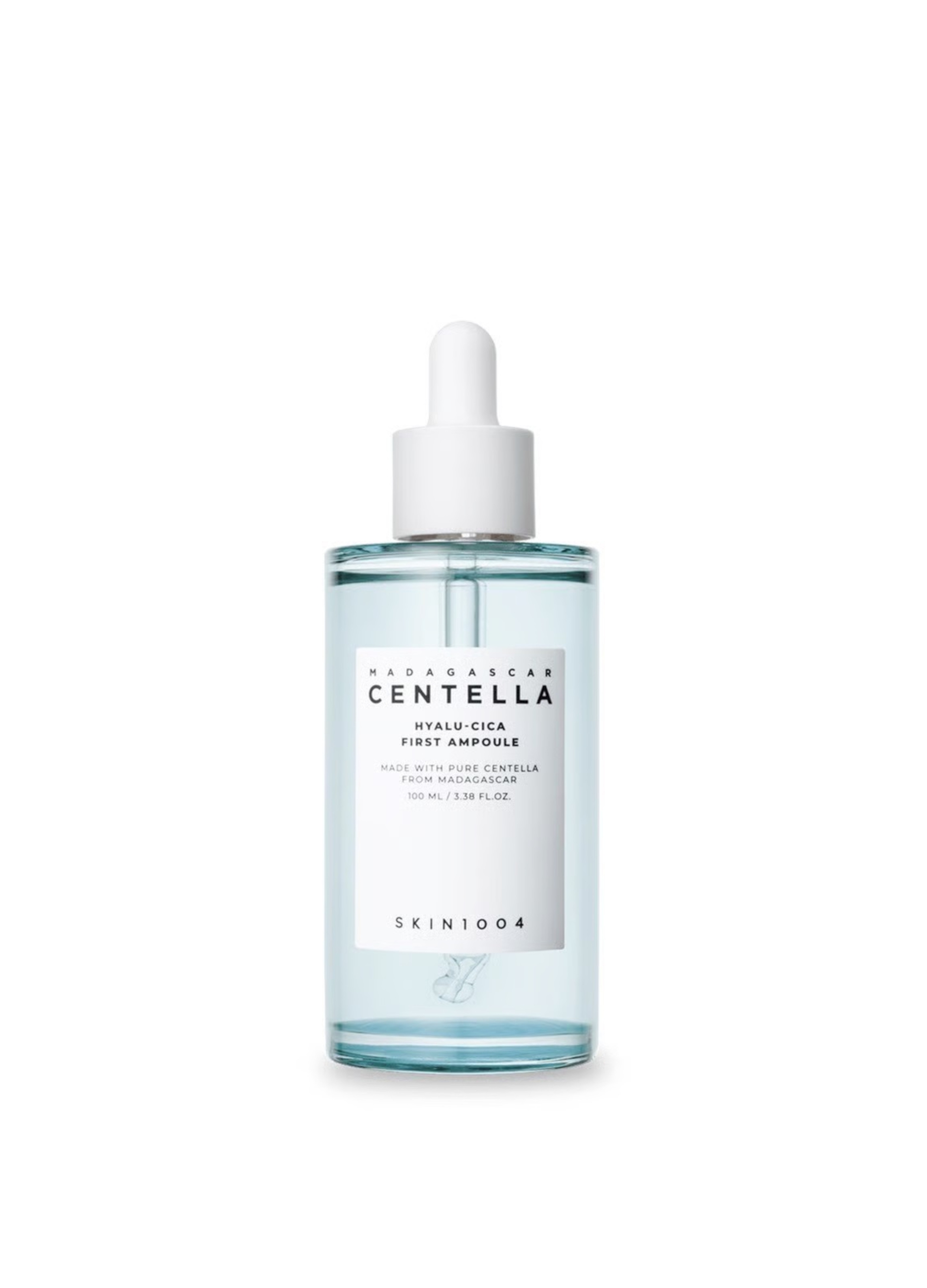 SKIN1004, Madagascar Centella Hyalu-cica First Ampoule 100ml - Skincare Coreana, Donna, Bianco, Taglia: FASUL