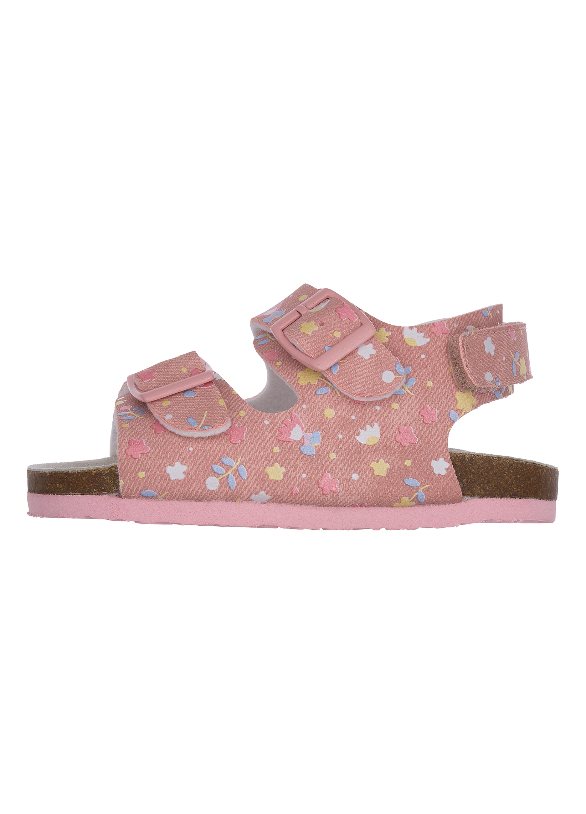 CHICCO, Sandalias Rosadas Para Niña Con Cierre De Velcro Y Diseño Floral, Niña, Rosa pastel, Talla: 26