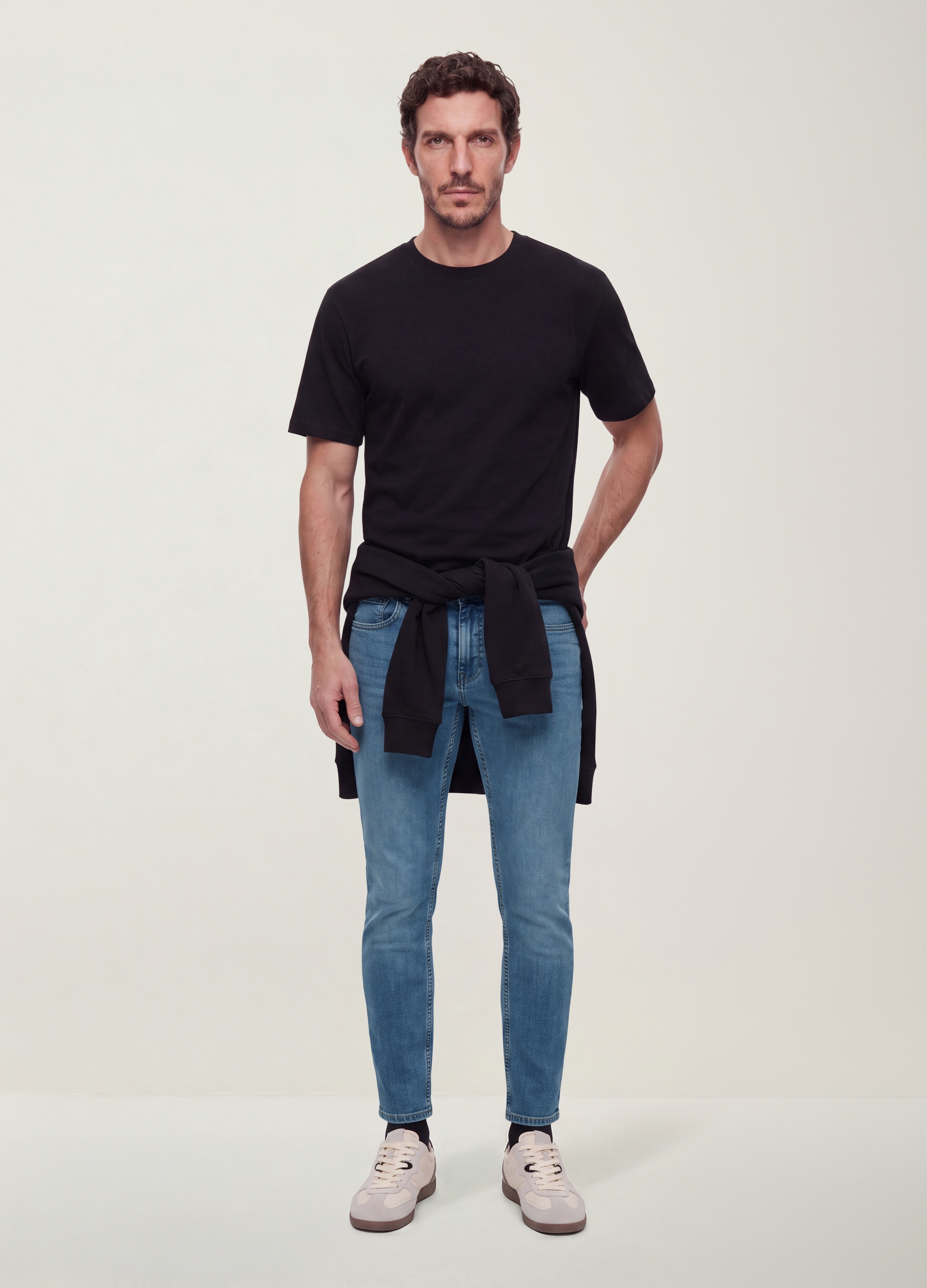 REPUBLIC OF DENIM, Jeans Denim Azzurri In Cotone Elasticizzato Skinny Fit, Uomo, Azzurro, Taglia: 44