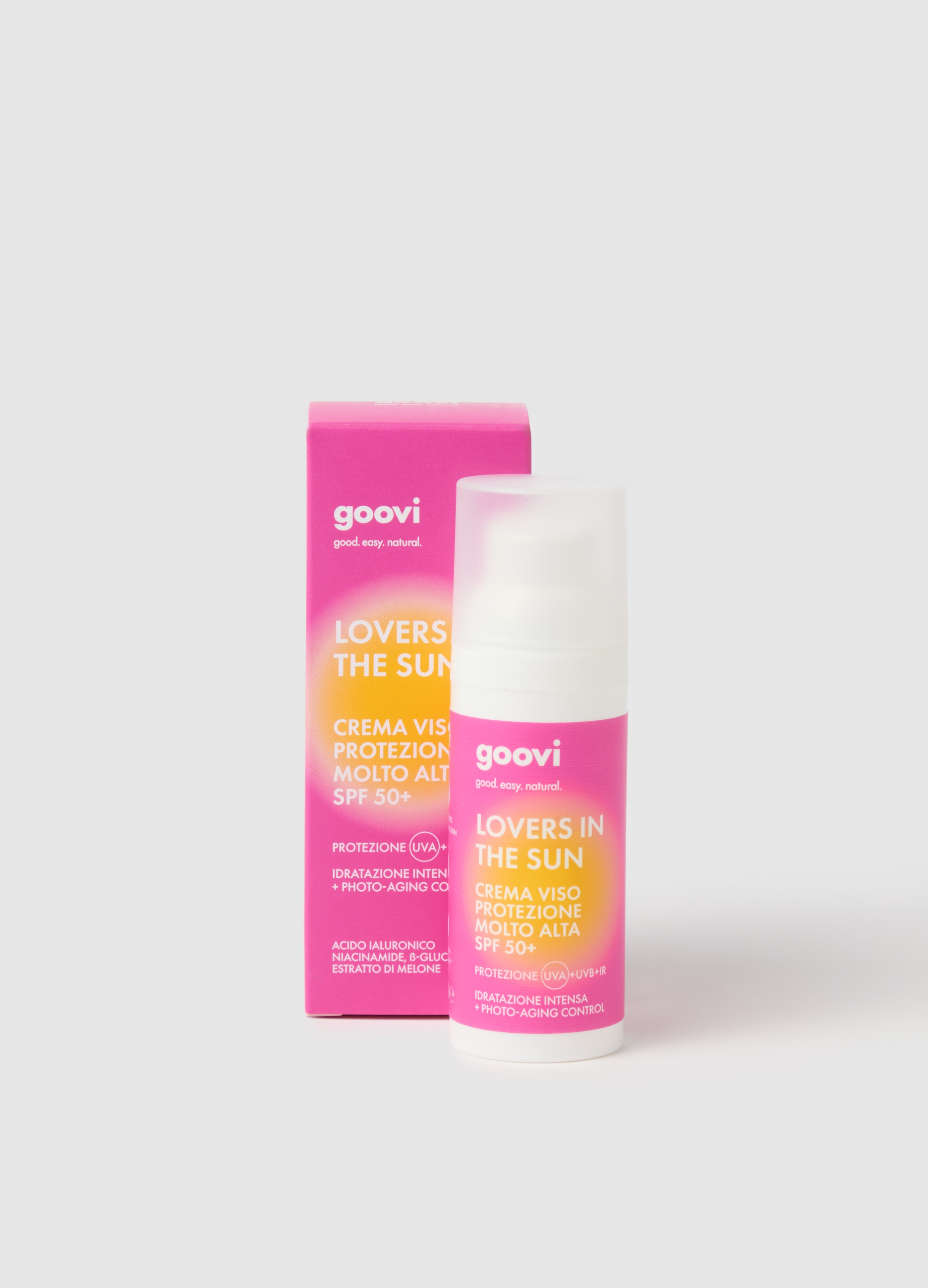 GOOVI , Crema Facial Spf50+, Unisex, Blanco, Talla: FASUL
