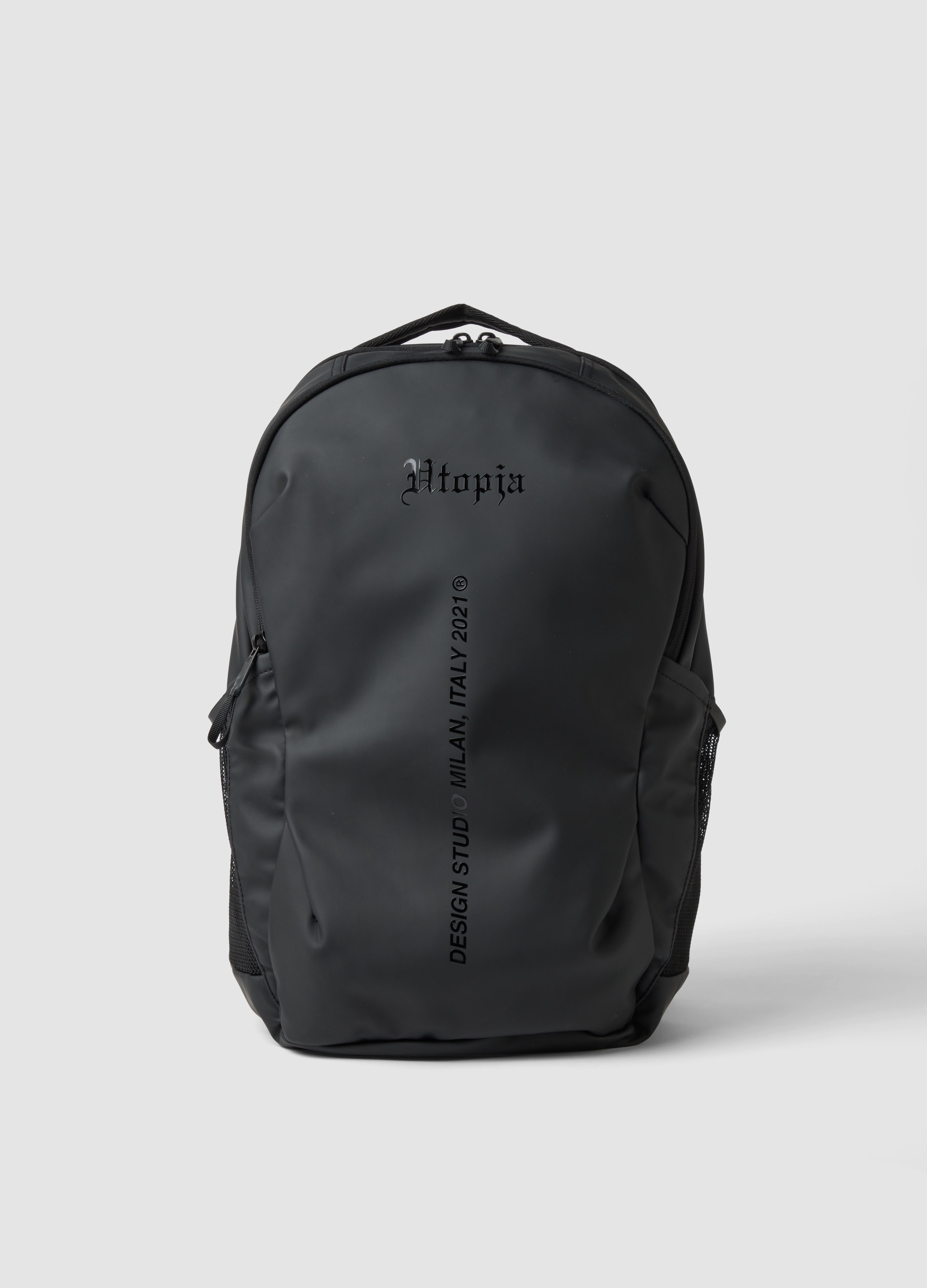 UTOPJA, Technical Backpack Black, Uomo, Nero, Taglia: ONE SIZE