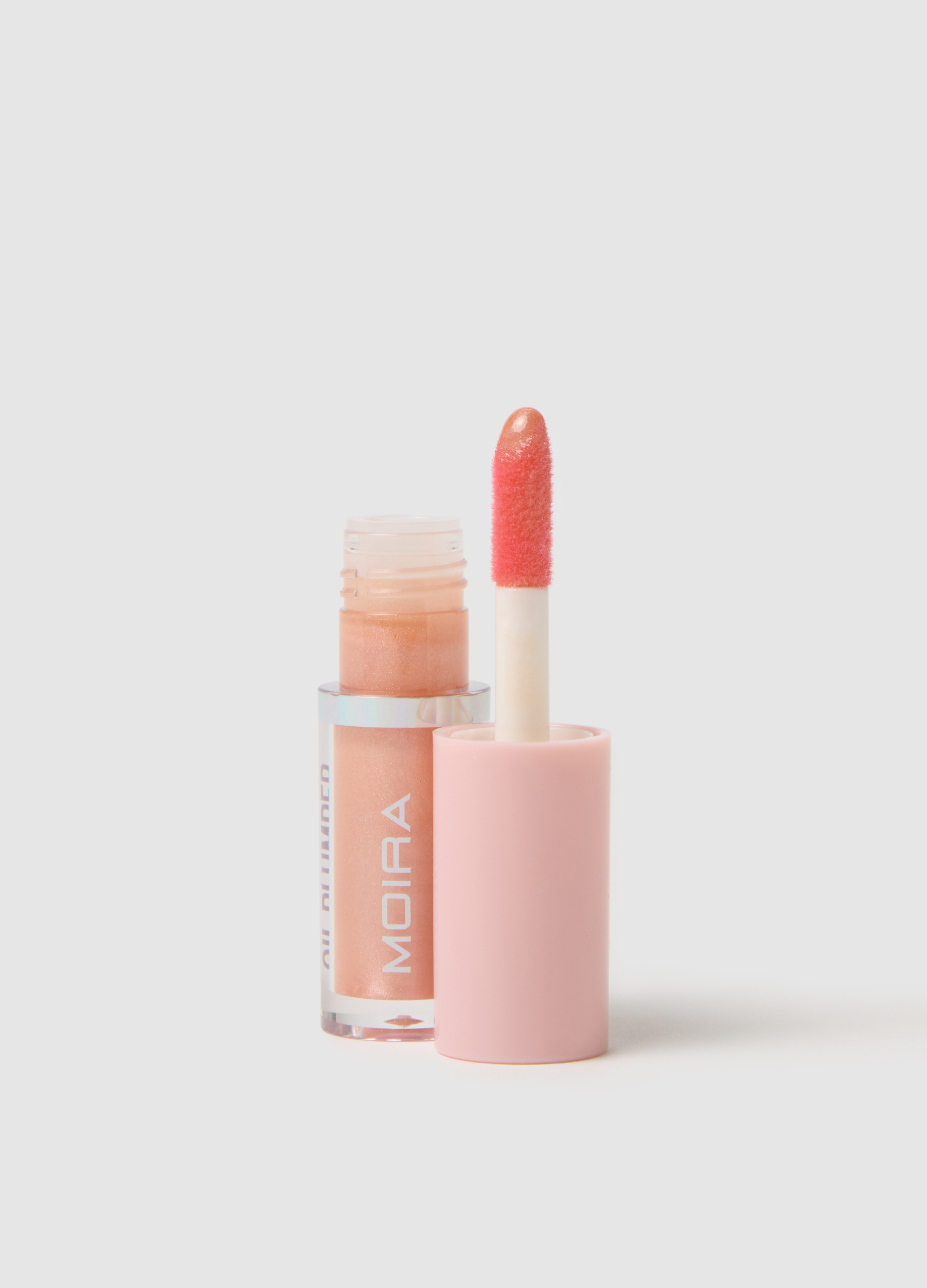 MOIRA, Moira Lip Glaze Oil Plumper 003 Moody Olio Labbra - Make-up Coreano, Donna, Rosa, Taglia: FASUL
