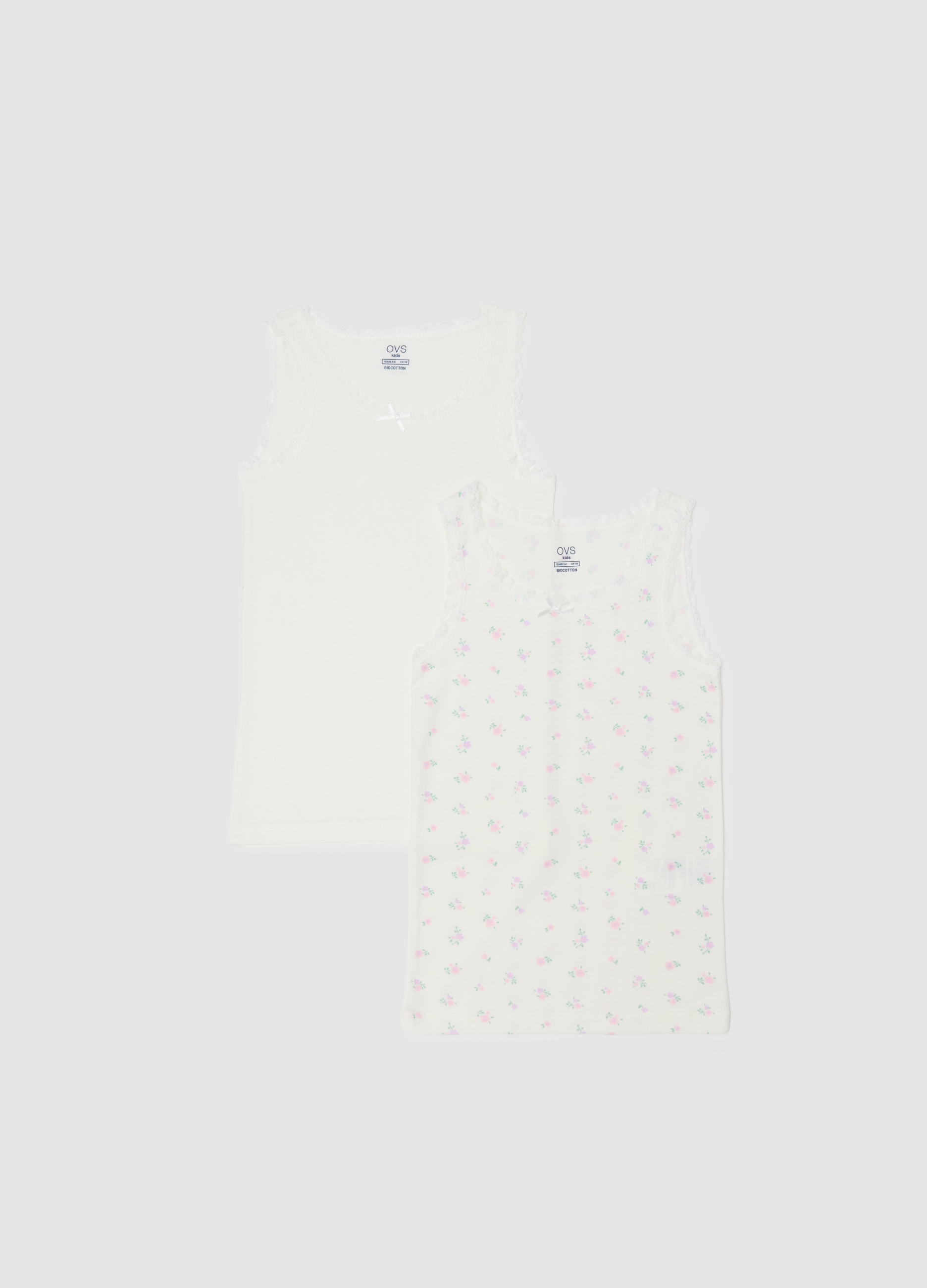 Camiseta Blanca De Algodón Orgánico, Niña, Blanco, Talla: 7-8