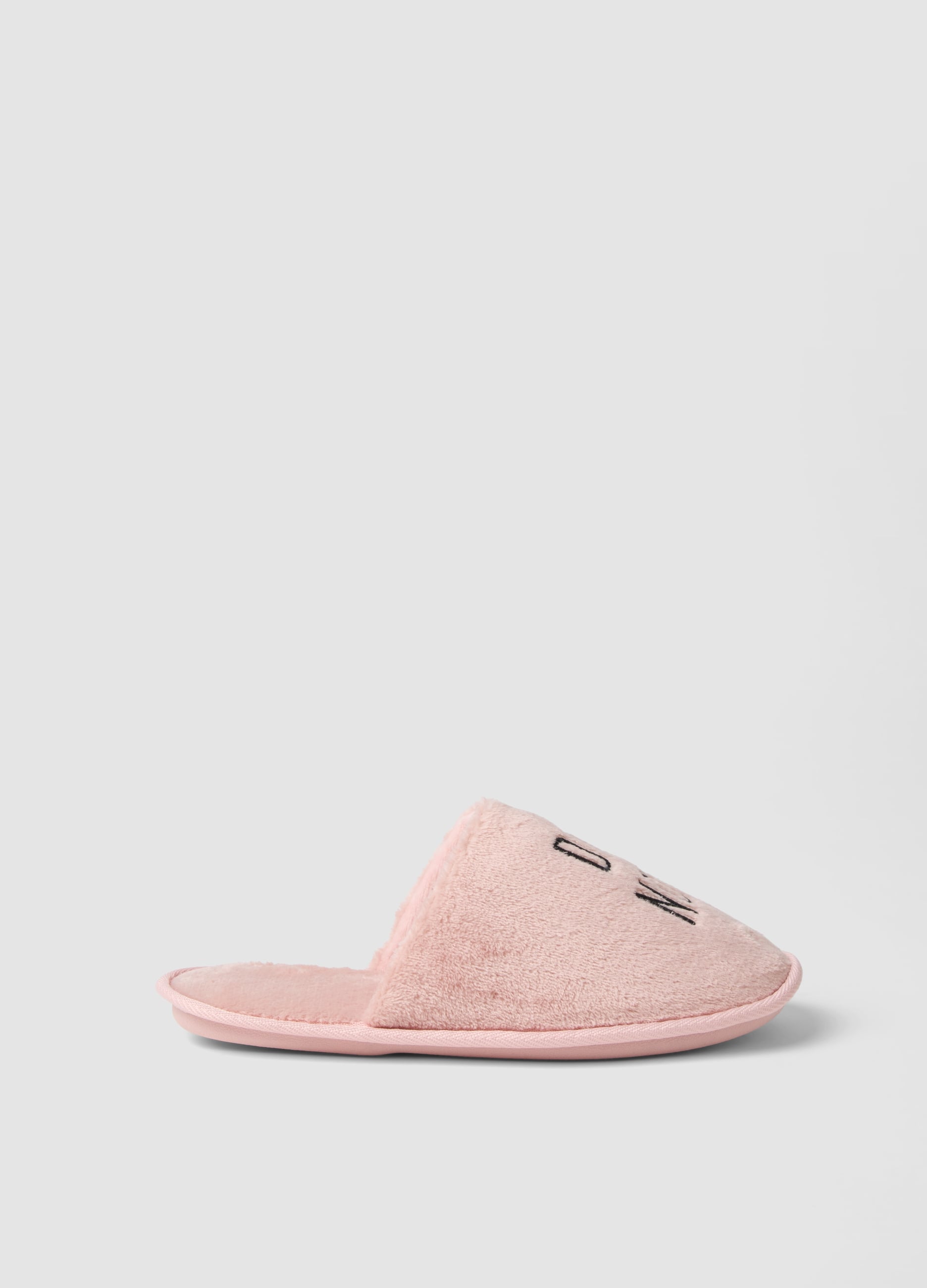 OVS, Pantofole Rosa Da Casa Morbide Aperte Sul Tallone, Donna, Rosa, Taglia: 36-37