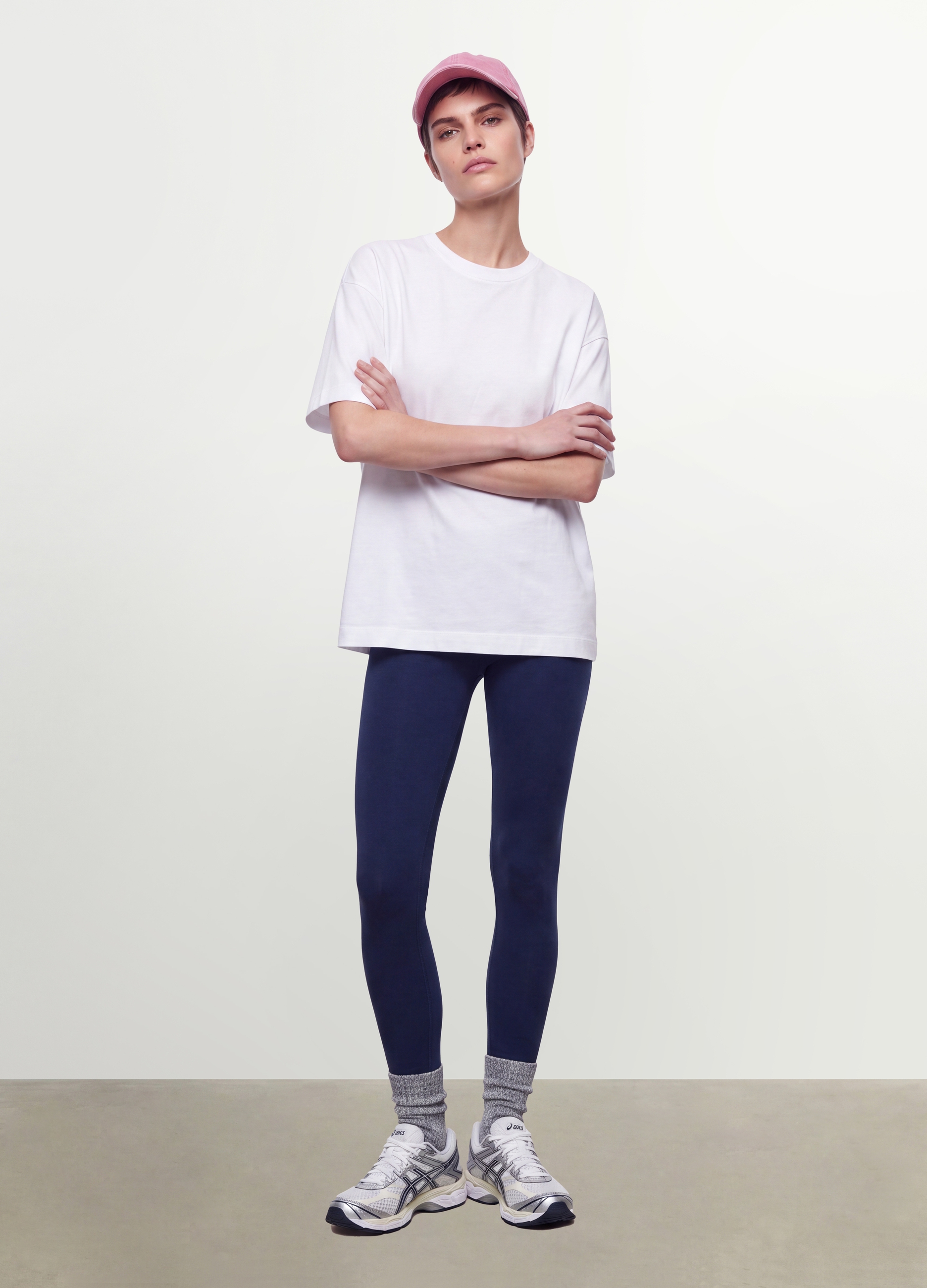OVS, Leggings In Cotone Elasticizzato Blu Slim Fit, Donna, Blu, Taglia: L
