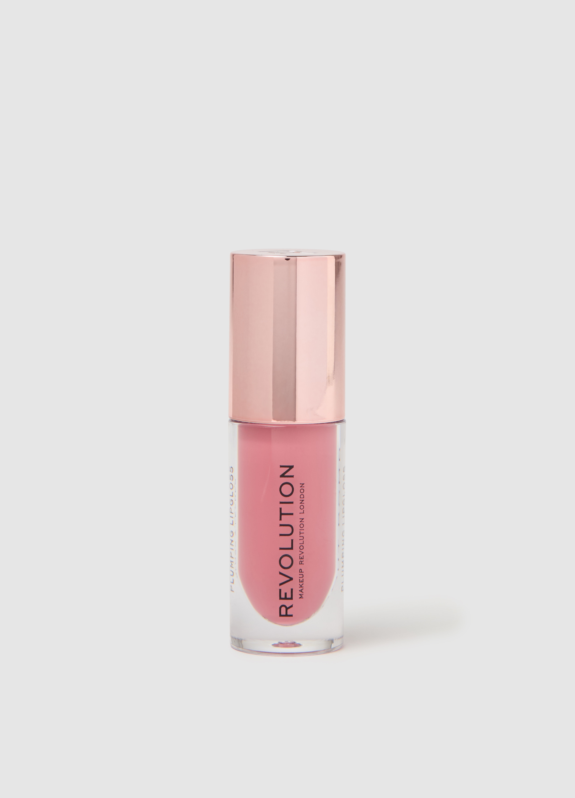 REVOLUTION, Pout Bomb Plumping Gloss Kiss Nude Lucidalabbra, Donna, Rosa, Taglia: FASUL