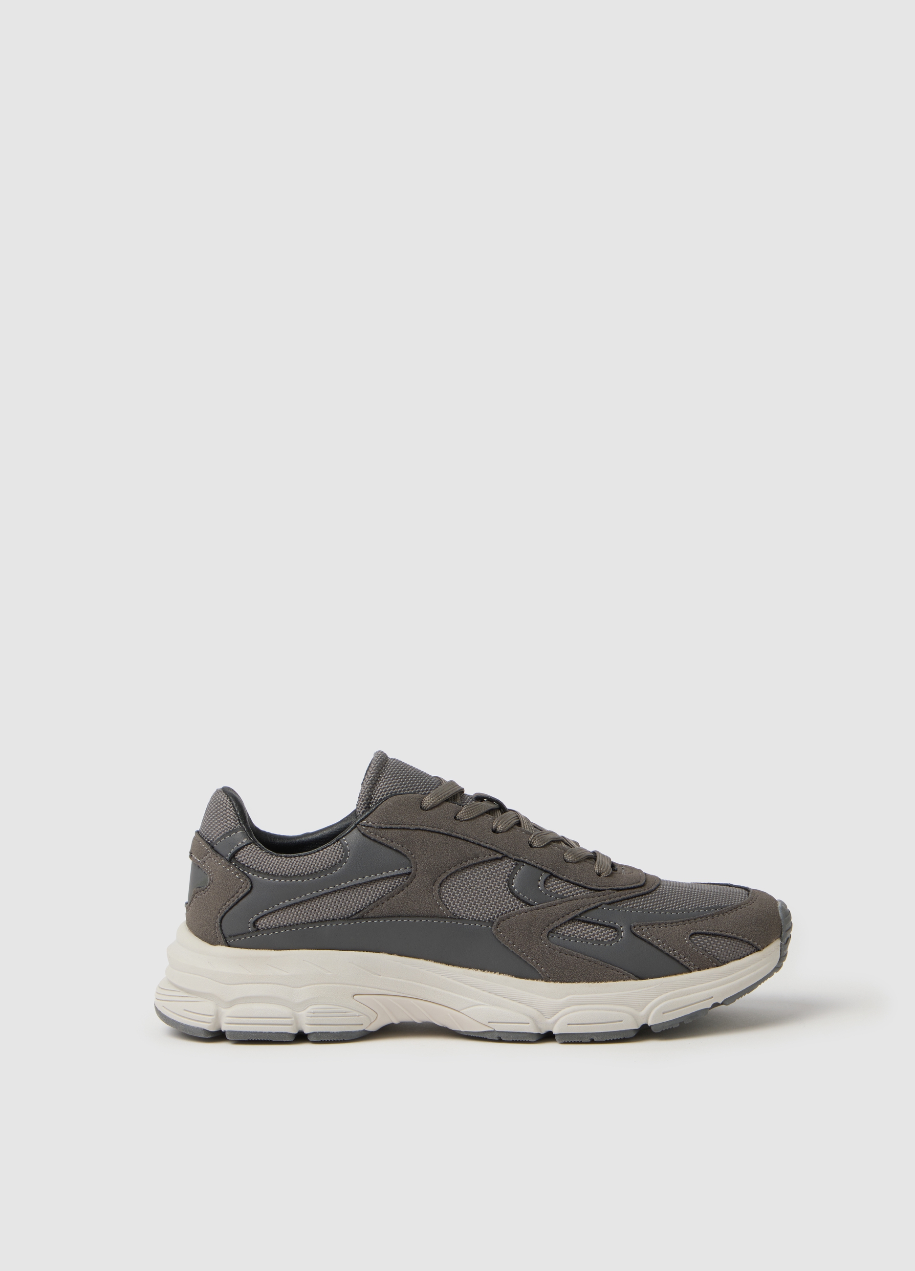 OVS, Zapatillas Grises Casual, Hombre, Blanco/gris, Talla: 43