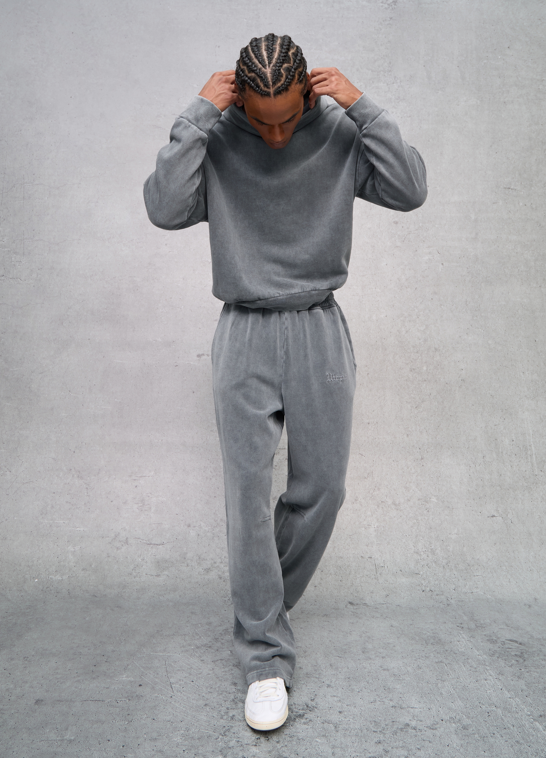 Perfect Sweatpants Vintage Grey, Hombre, Gris pizarra, Talla: XS
