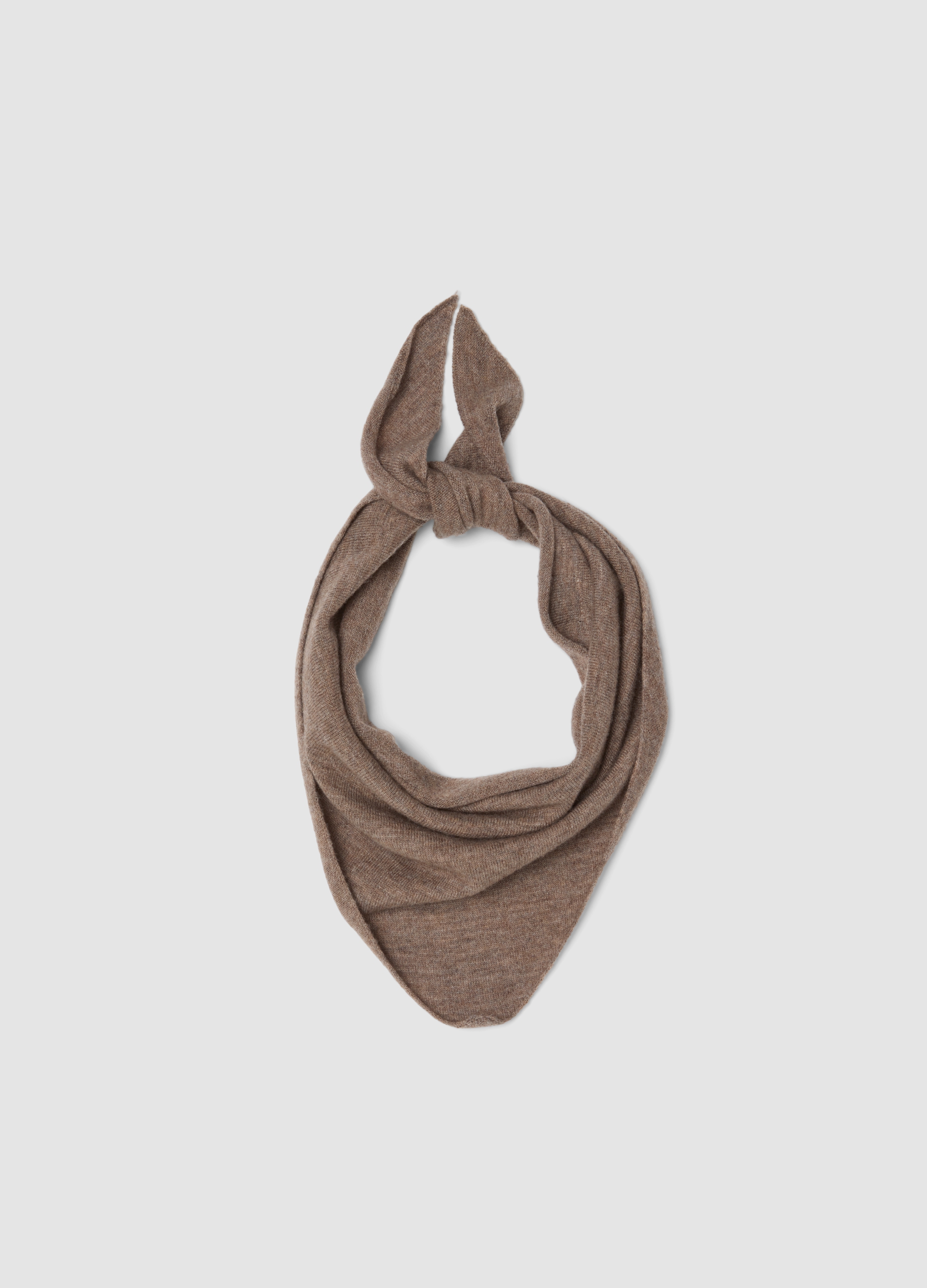 LES COPAINS, Sciarpa Grigia In Pura Lana, Donna, Grigio, Taglia: ONE SIZE