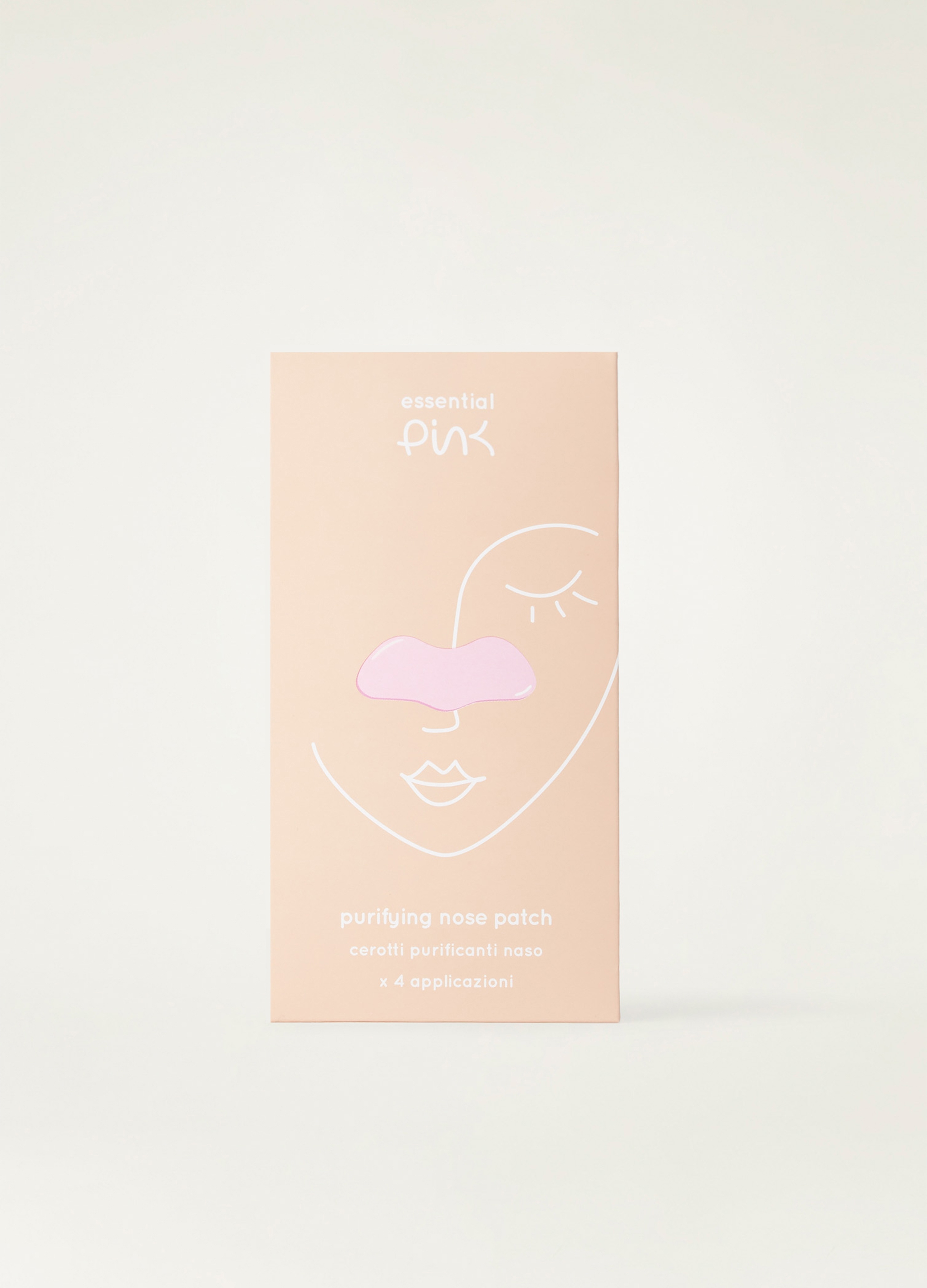 ESSENTIAL PINK , Cerotti Purificanti Per Il Naso Con Acido Glicolico, Donna, Trasparente, Taglia: FASUL