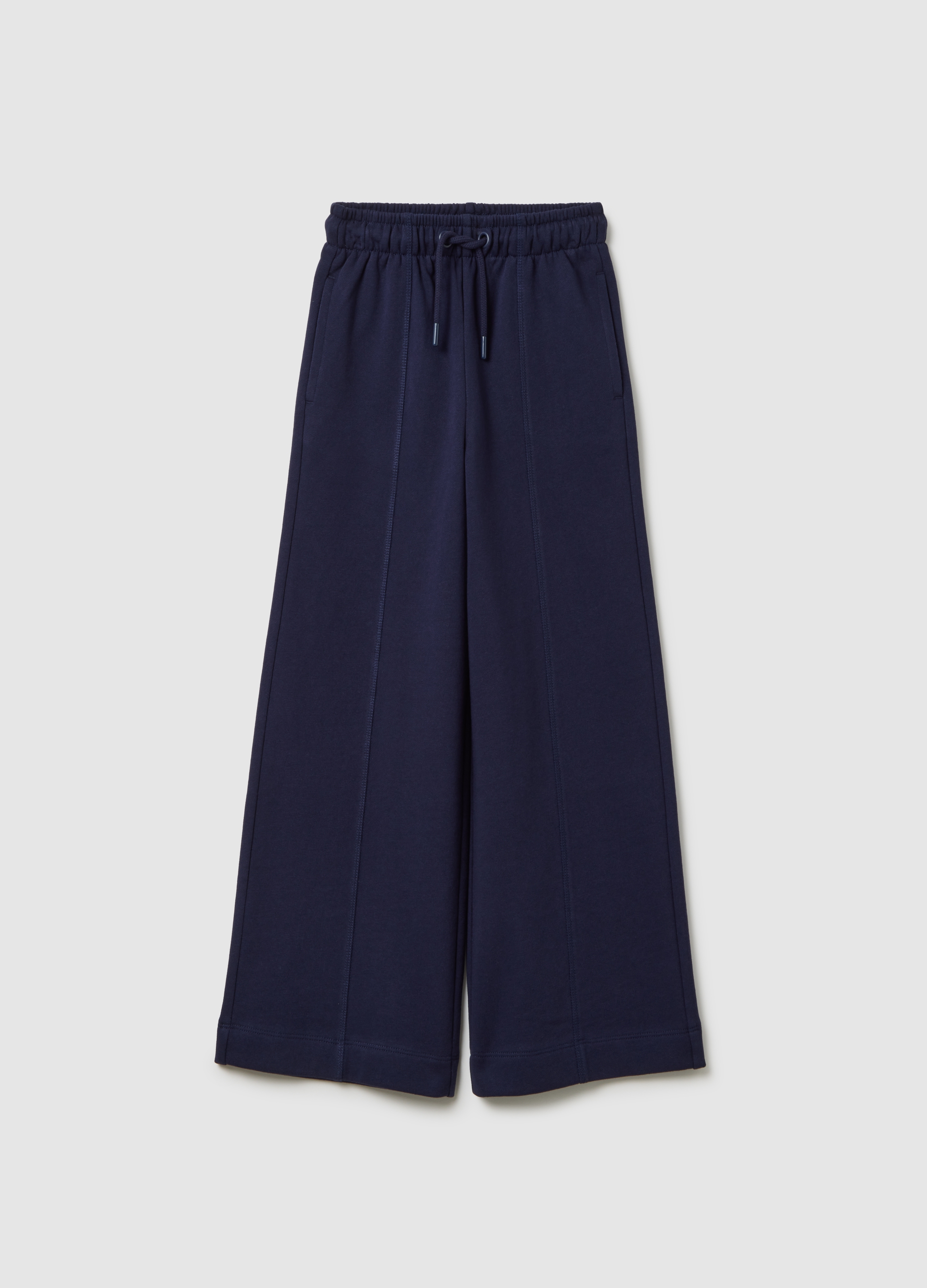 OVS KIDS, Pantalones De Niña Culotte En Puro Algodón Azul, Niña, Azul oscuro, Talla: 9-10