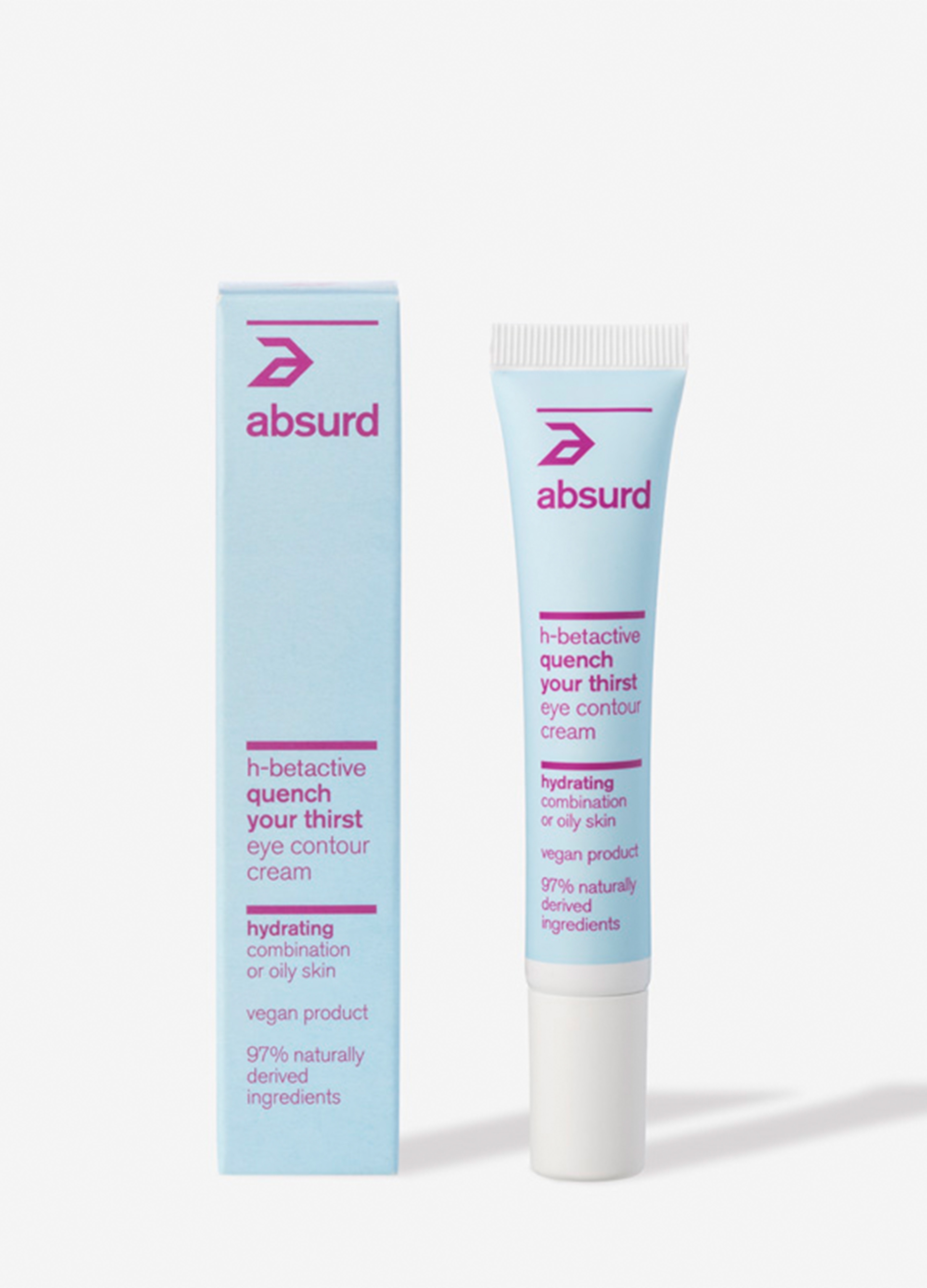 ABSURD, Crema Contorno Occhi Idratante E Rinfrescante Quench Your Thirst, Donna, Azzurro, Taglia: FASUL