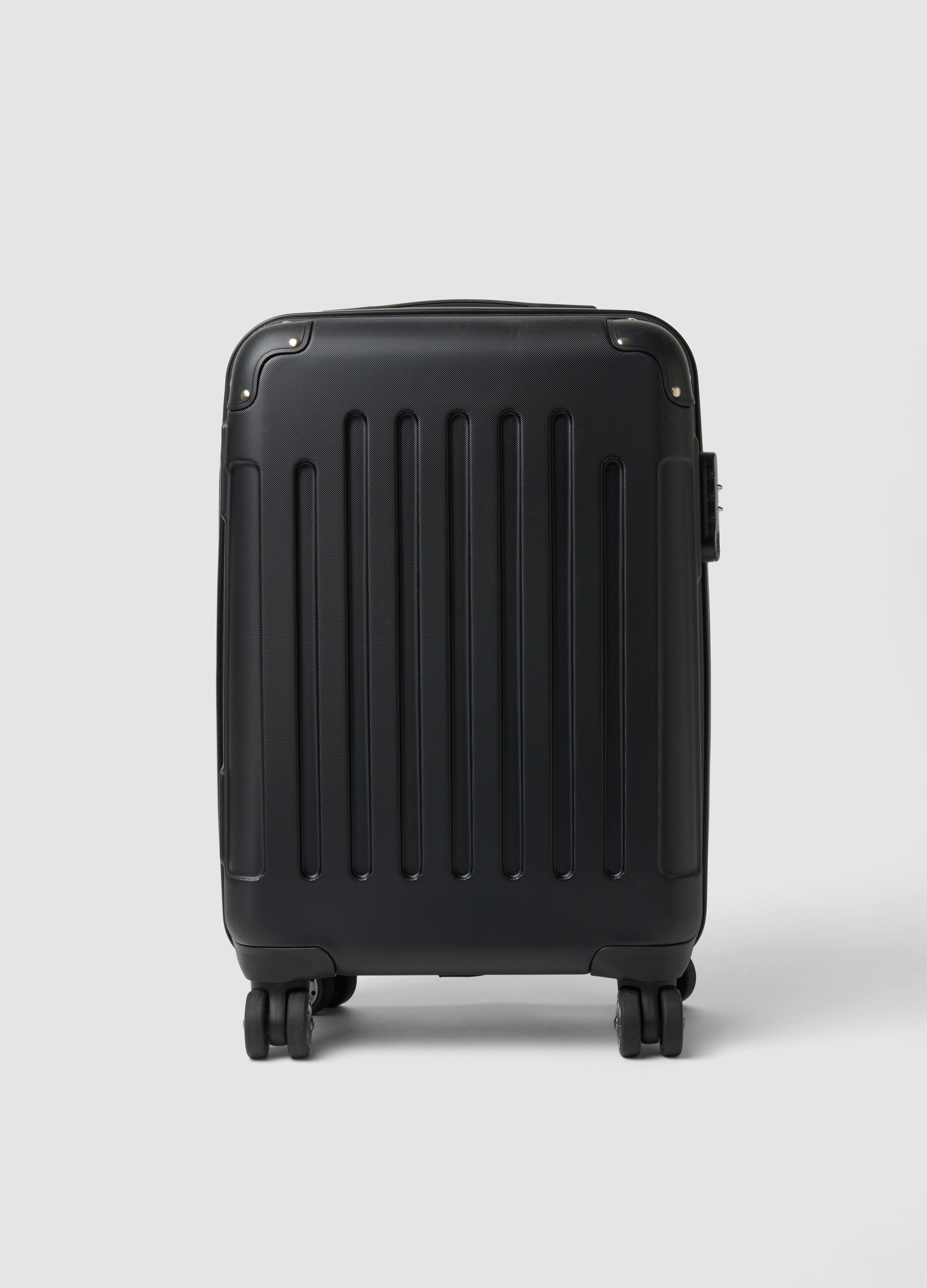 URBAN COMMUTER, Trolley Da Viaggio Nero Rigido Con Ruote, Unisex, Nero, Taglia: ONE SIZE