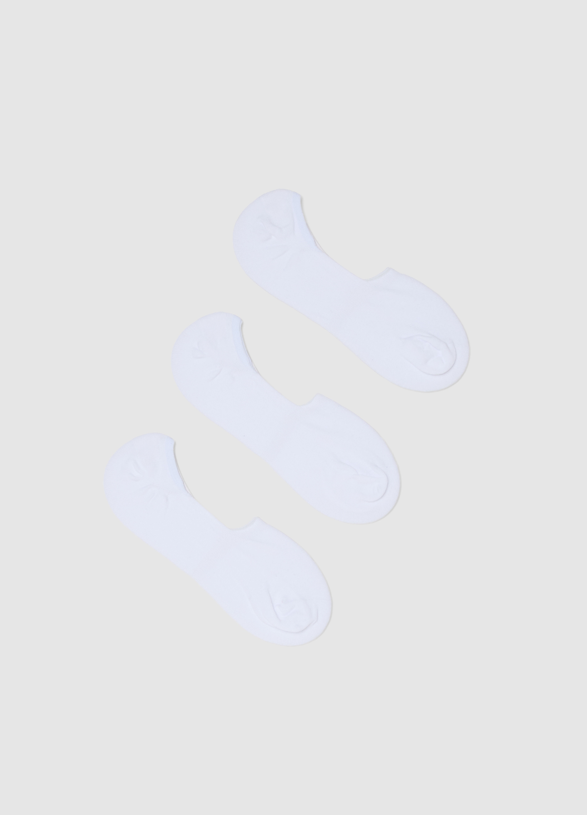 Tripack De Calcetines Deportivos En Mezcla De Algodón Elástico Blanco, Hombre, Blanco óptico, Talla: 43/46