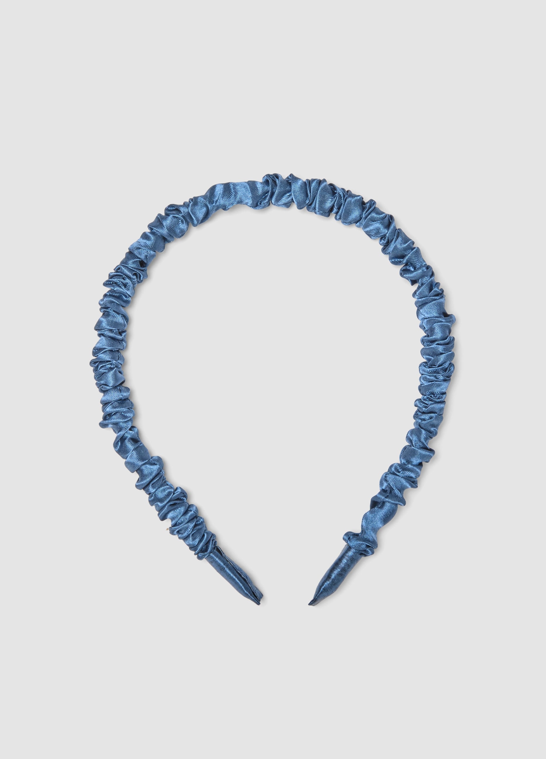 SINCERELY HAIR, Sincerely Hair Satin Headband Blue, Unisex, Blu, Taglia: FASUL