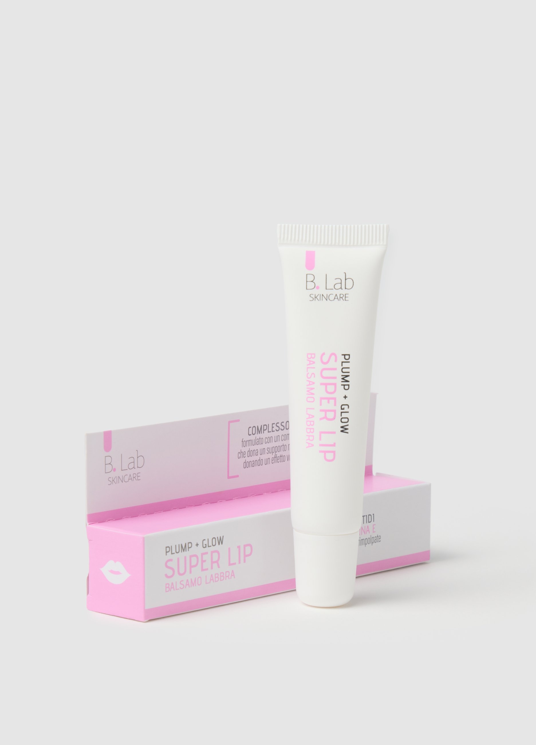 B.LAB, Balsamo Labbra Dall'effetto Plump And Glow, Donna, Bianco, Taglia: FASUL
