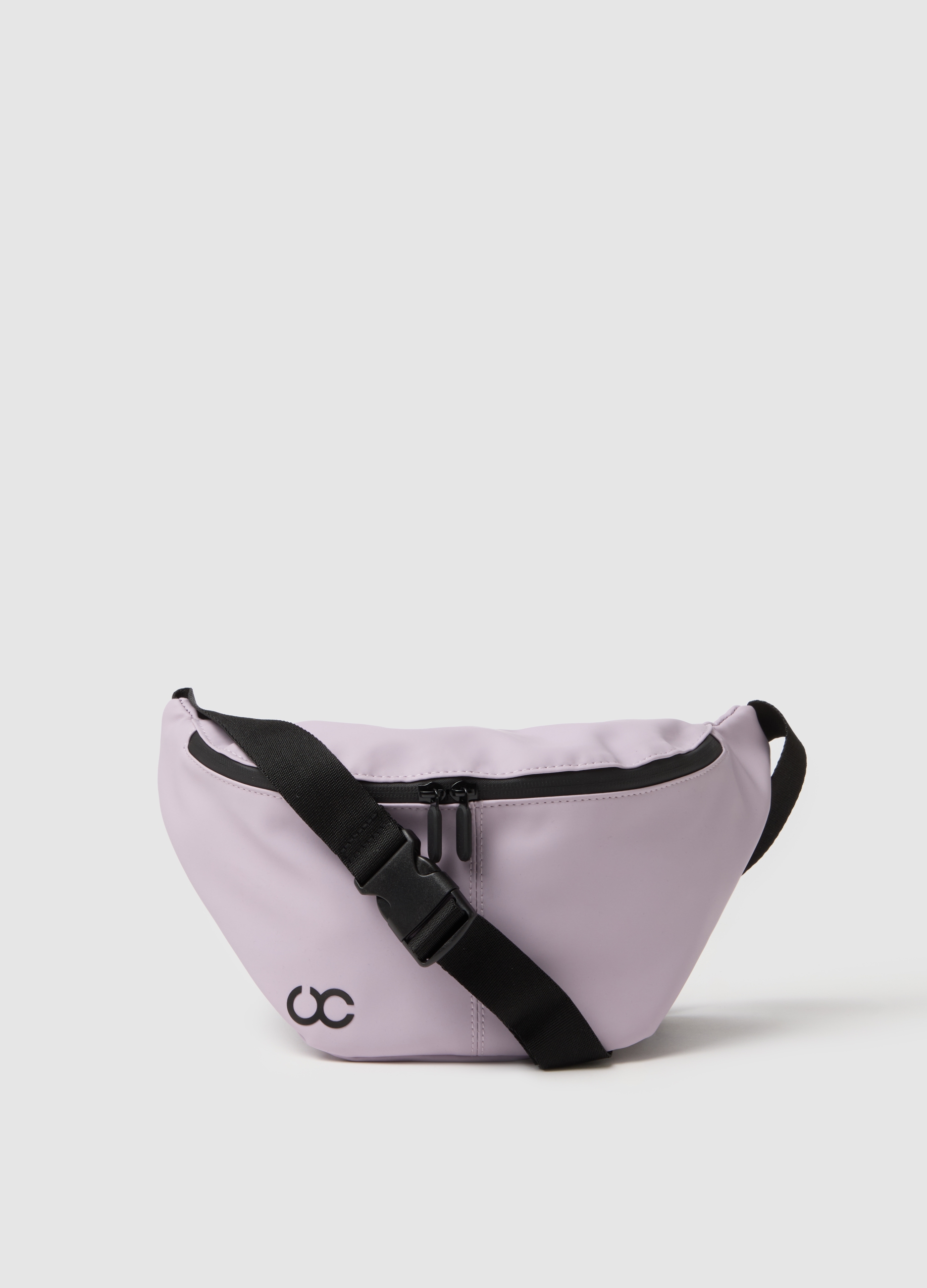 URBAN COMMUTER, Riñonera Morada Con Cremallera Y Cinturón Ajustable, Mujer, Lila claro, Talla: FASUL