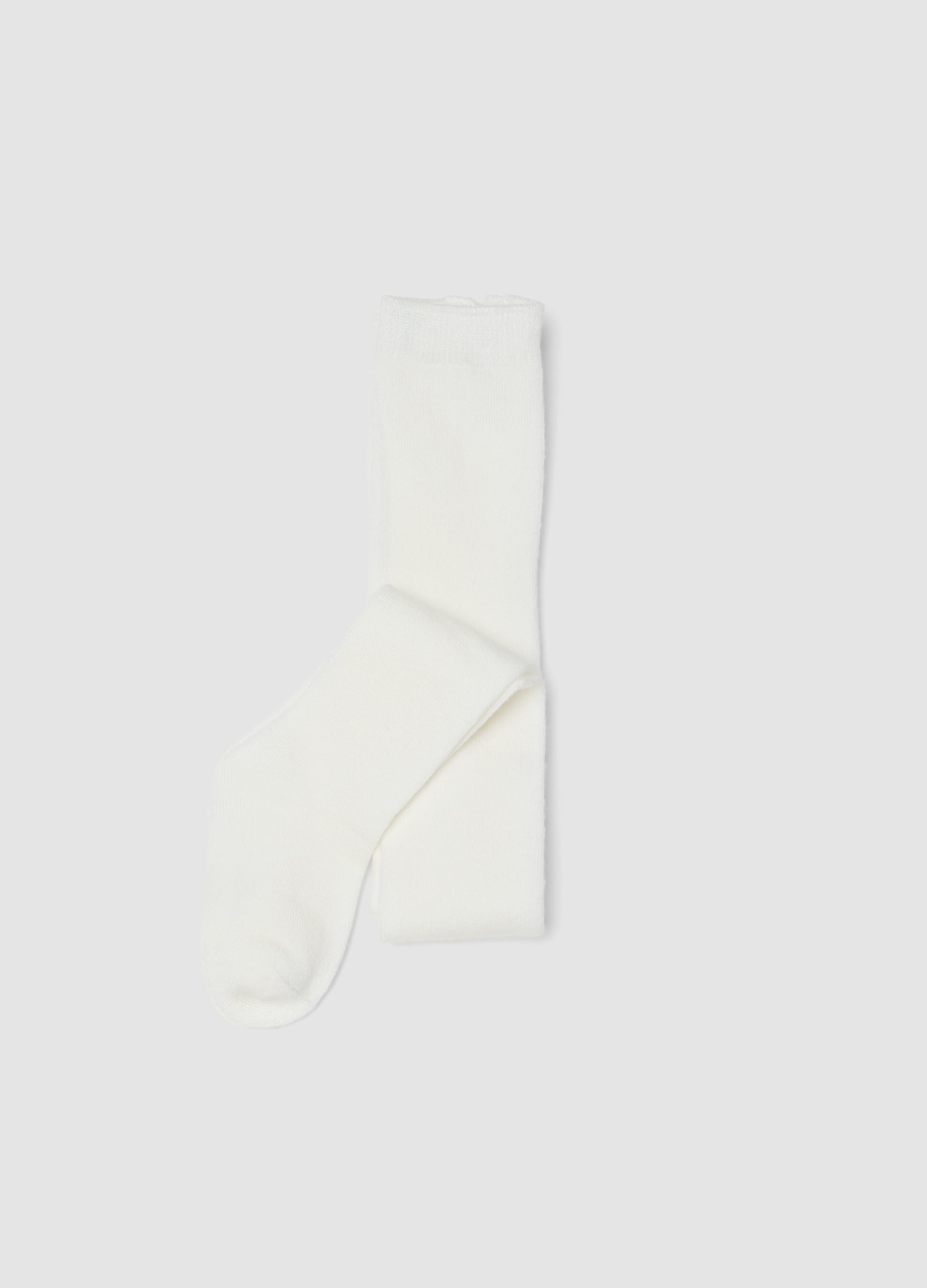 FAGOTTINO , Collant Bianco In Tessuto Elasticizzato, Mädchen, Bianco, Größe: 24-30