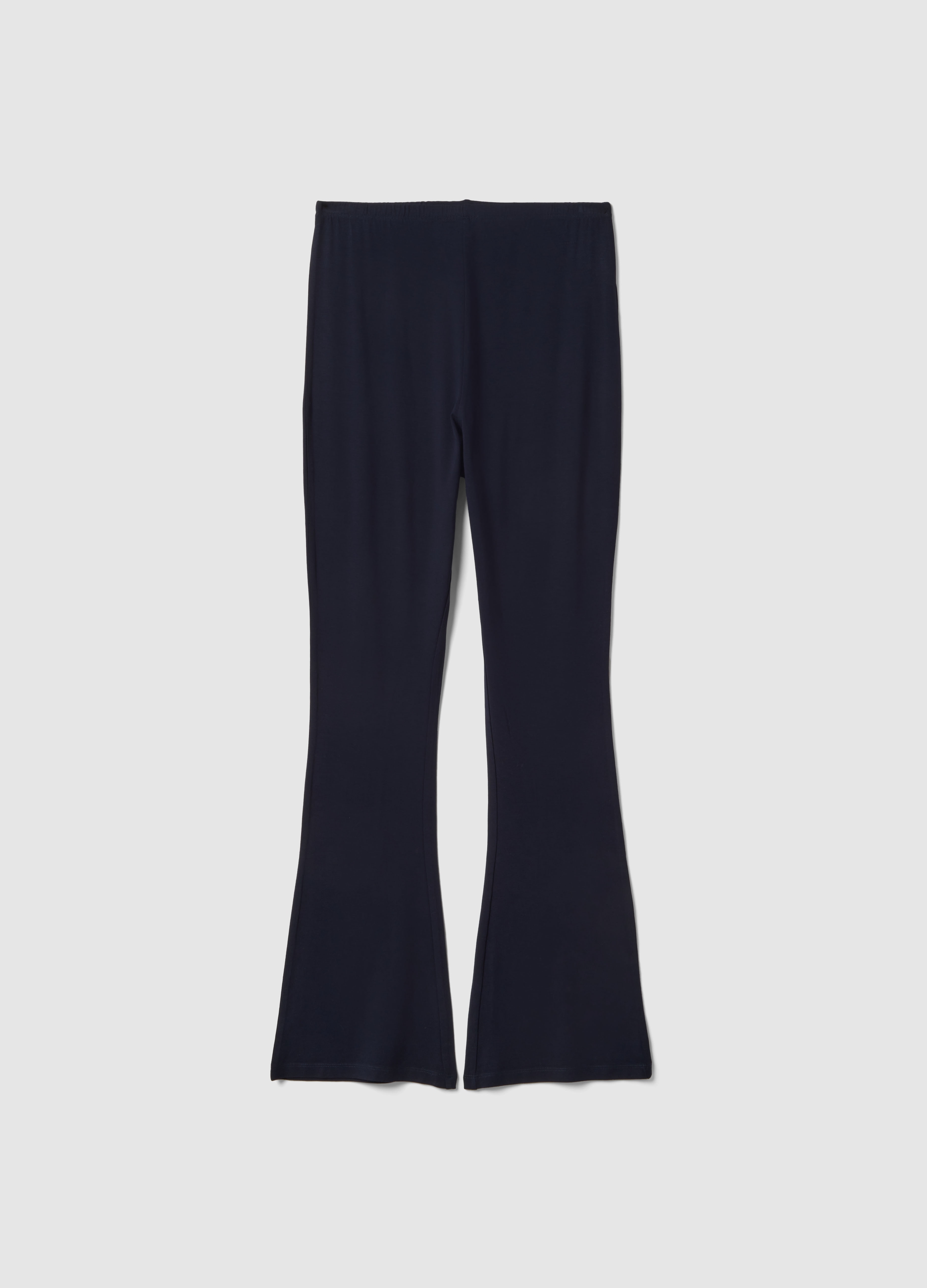 NICOL CARAMEL, Leggings Premamá Azul En Viscosa Elástica De Corte Ajustado, Mujer, Azul marino, Talla: 40