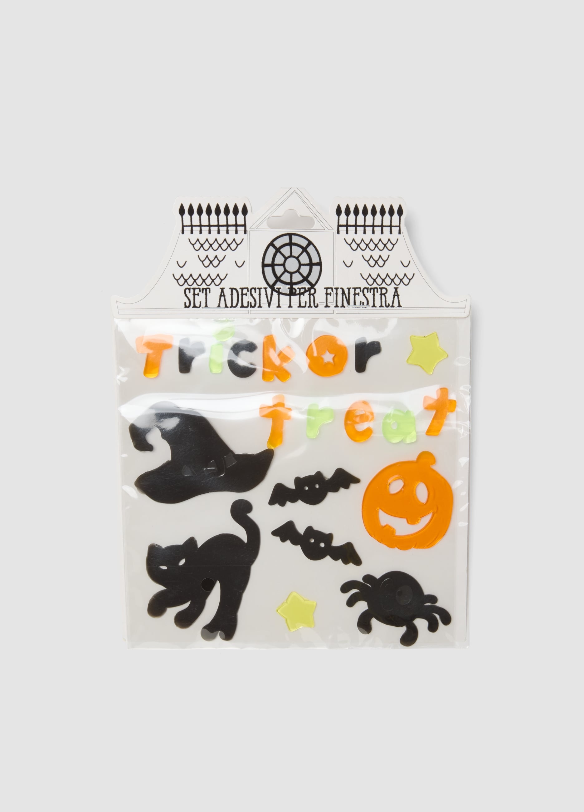 OVS , Adesivi Da Finestra Halloween Multicolor, Frau, Bianco, Größe: FASUL