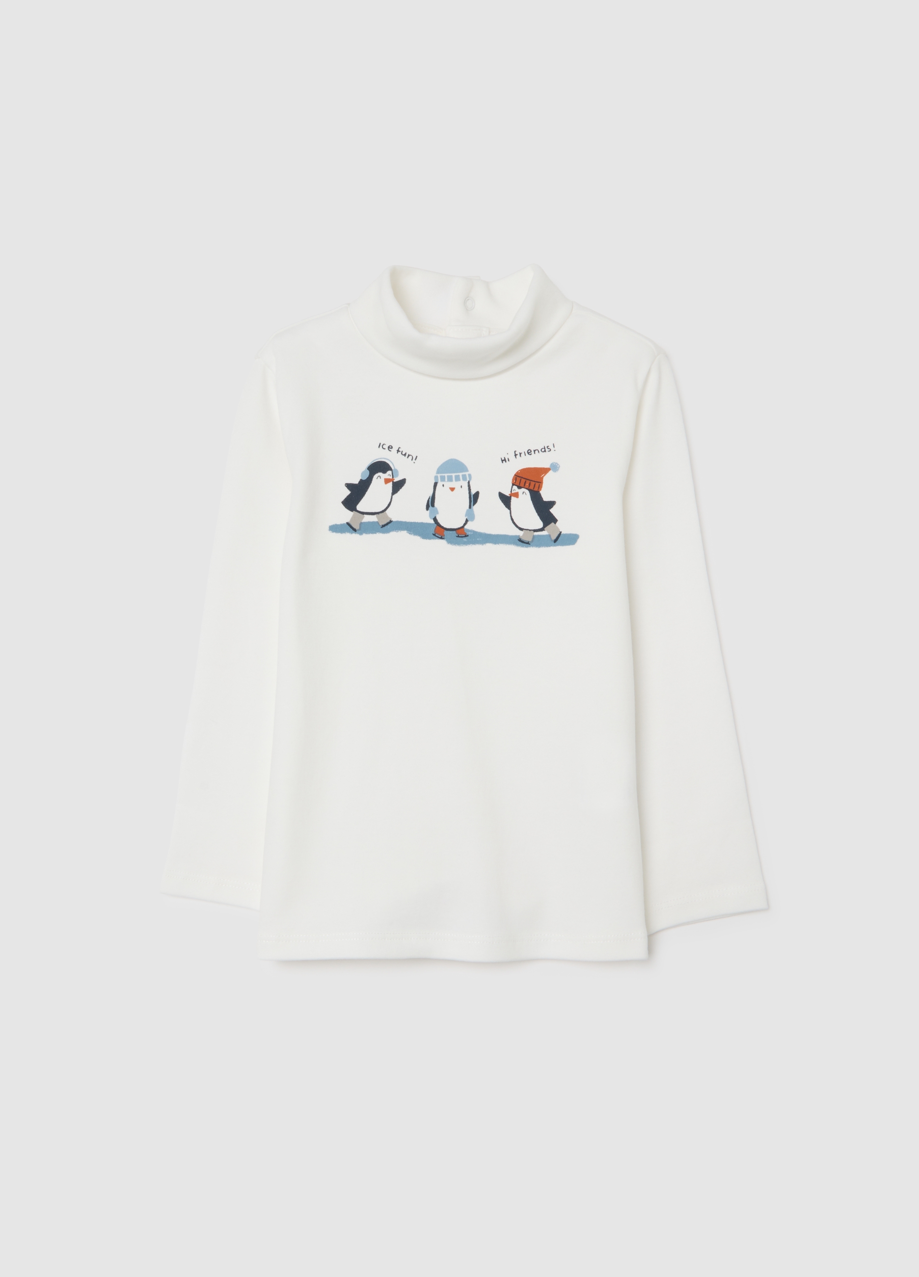 FAGOTTINO, Jersey Infantil Blanco De Mezcla De Algodón, Ajuste Regular, Niño, Blanco óptico, Talla: 18-24