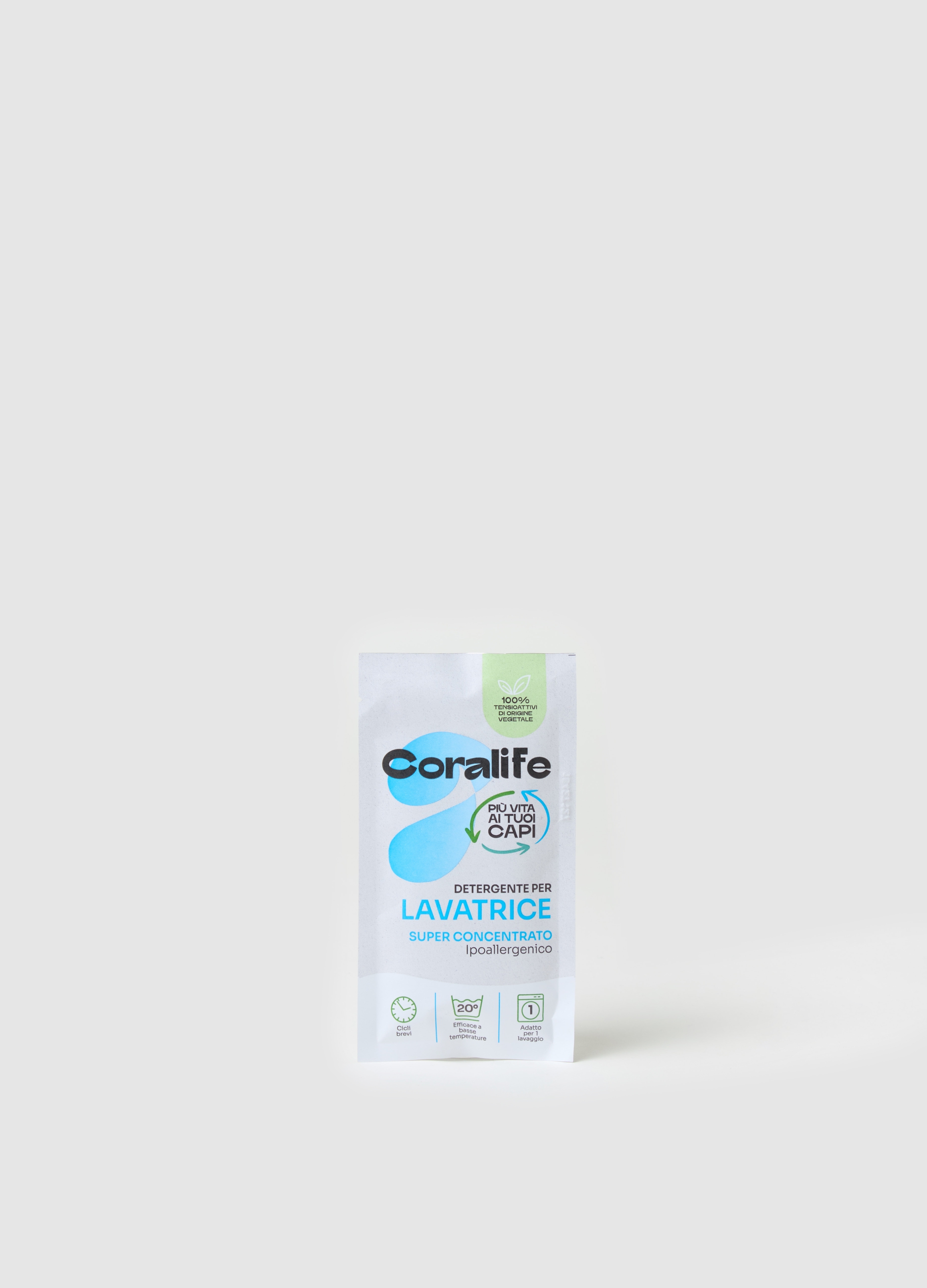 CORALIFE, Coralife Detergente Per Lavatrice Monodose 35 Ml, Unisex, Azzurro, Taglia: FASUL