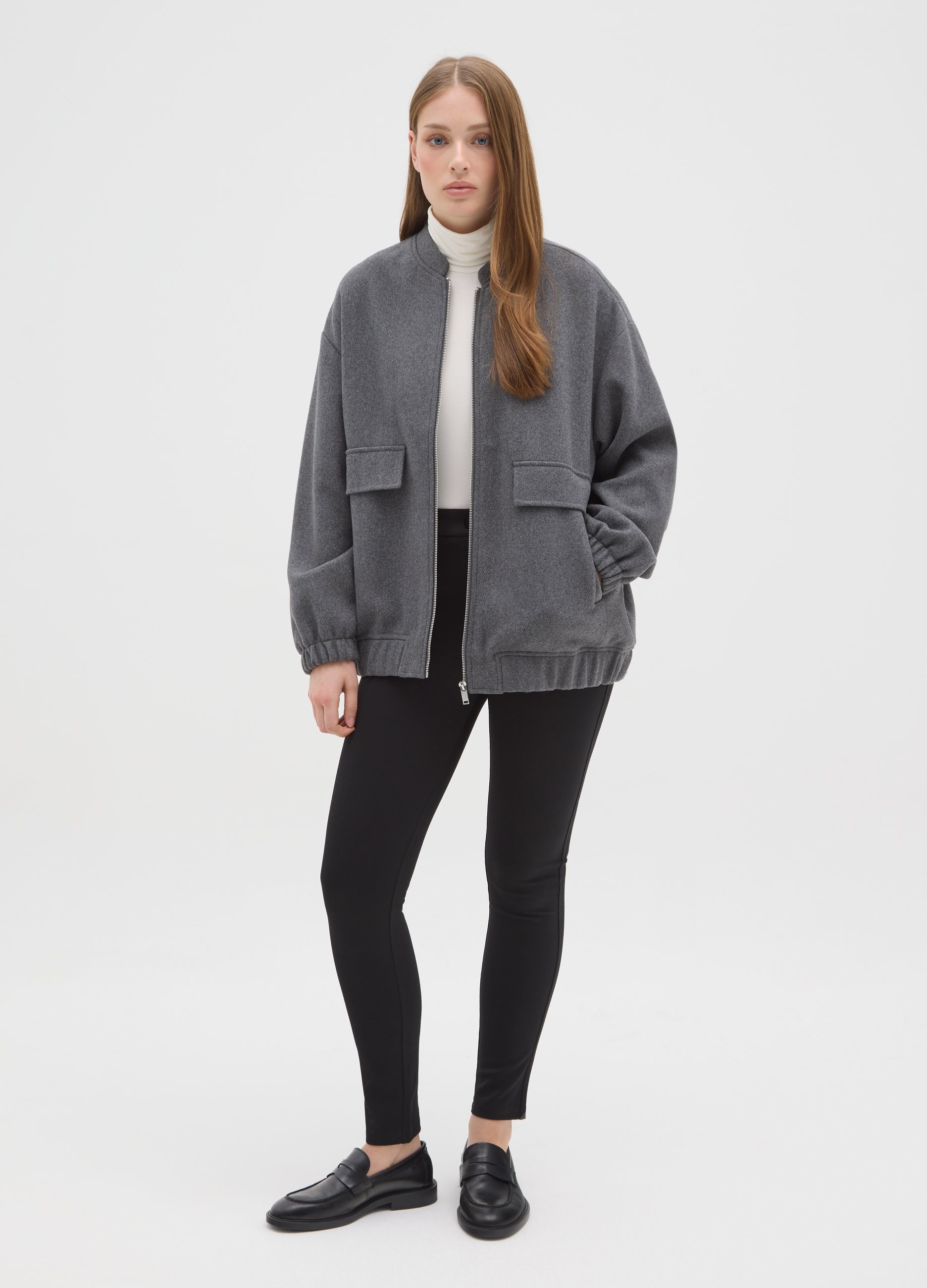 OVS, Leggings Neri Elasticizzati Regular Fit, Donna, Nero, Taglia: XS