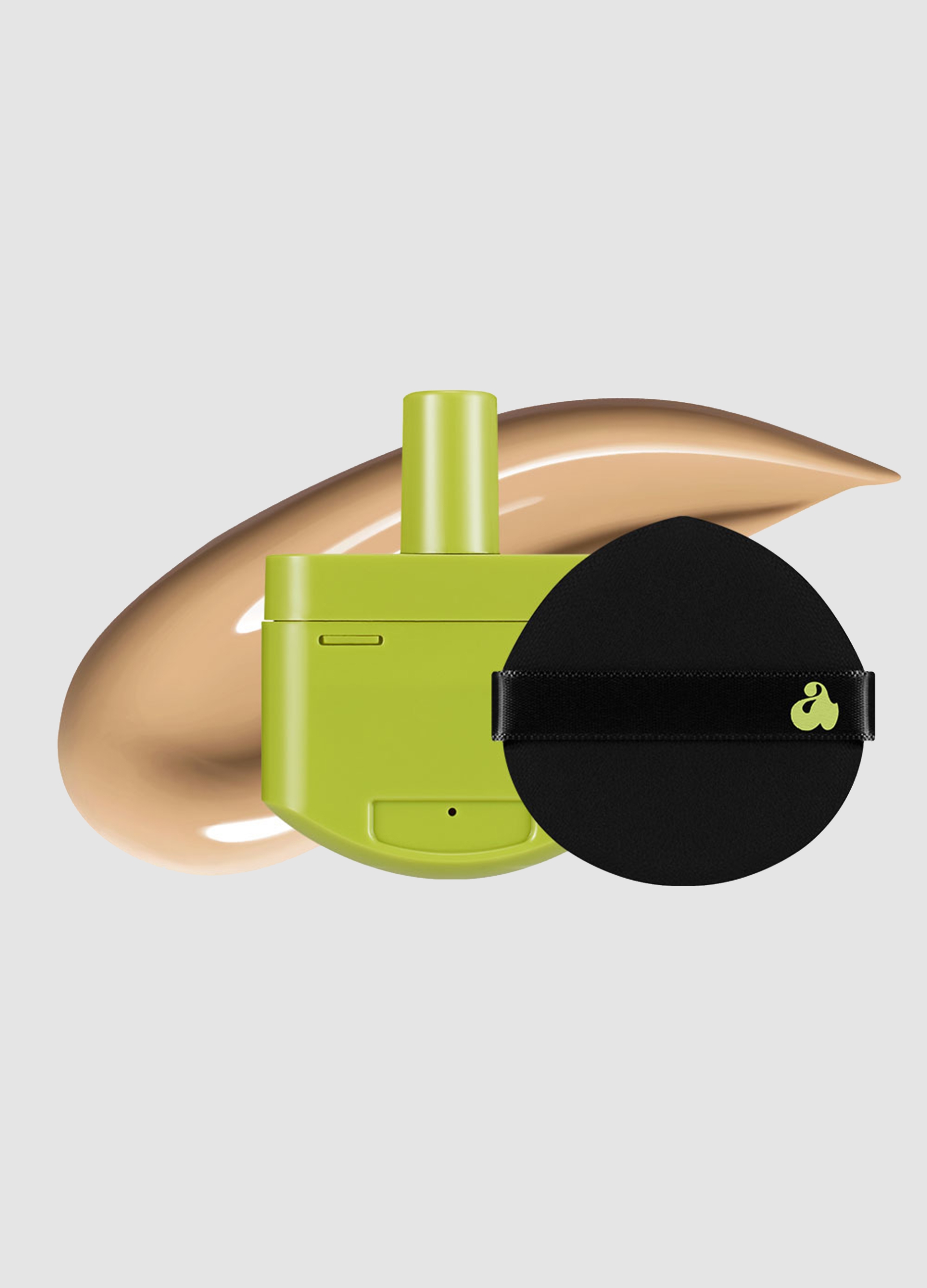 UNLEASHIA, Satin Wear Healthy-green Cushion Re-feel 22n Sienna - Make-up Coreano, Donna, Multicolor, Taglia: FASUL