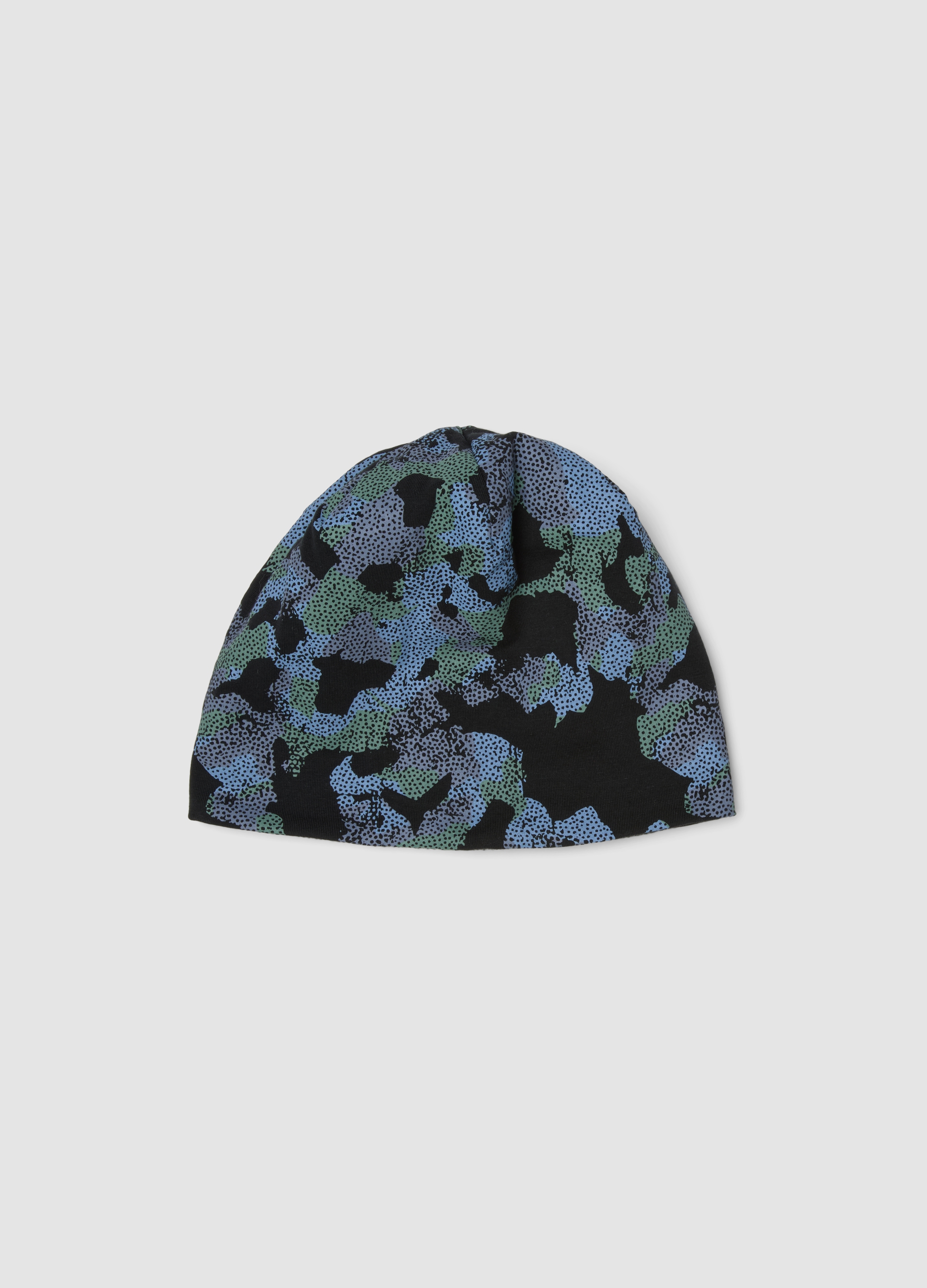 OVS KIDS, Cappello Multicolor In Cotone Elasticizzato Con Fantasia Per Bambino, Multicolor, Taglia: 56