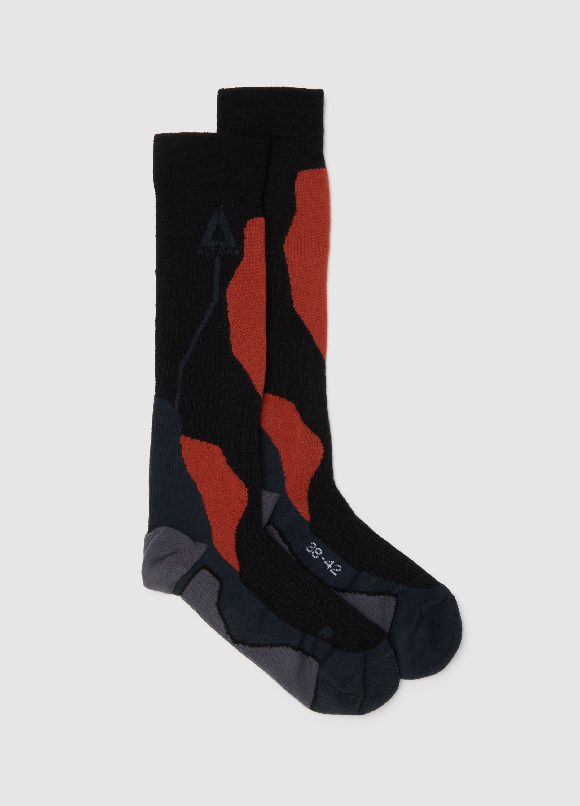 ALTAVIA, Calcetines De Esquí Altavia Con Deborah Compagnoni, Unisex, Rojo Ladrillo, Talla: 43/46