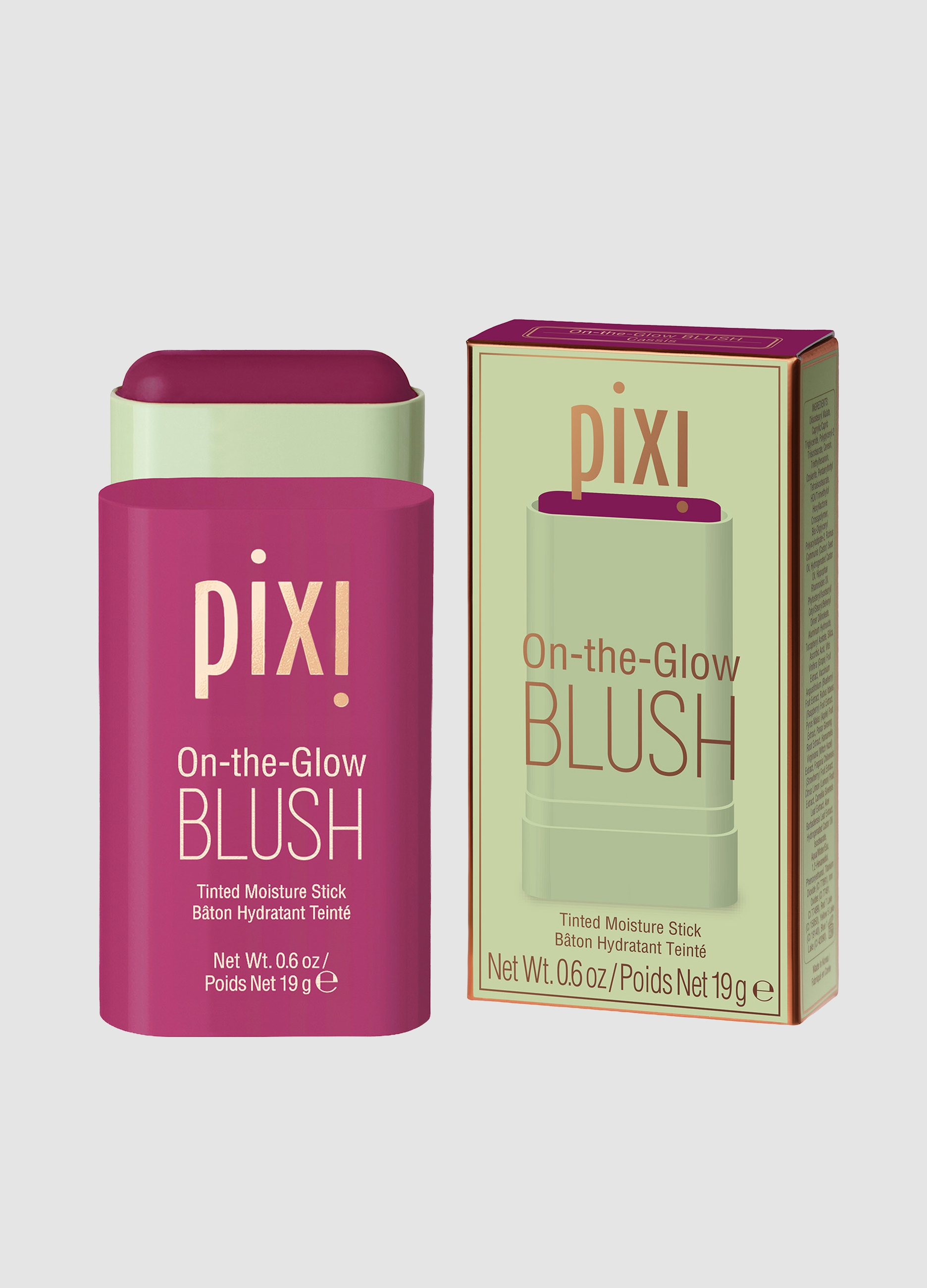PIXI, Otg Blush Cassis 19g, Donna, Verde, Taglia: FASUL