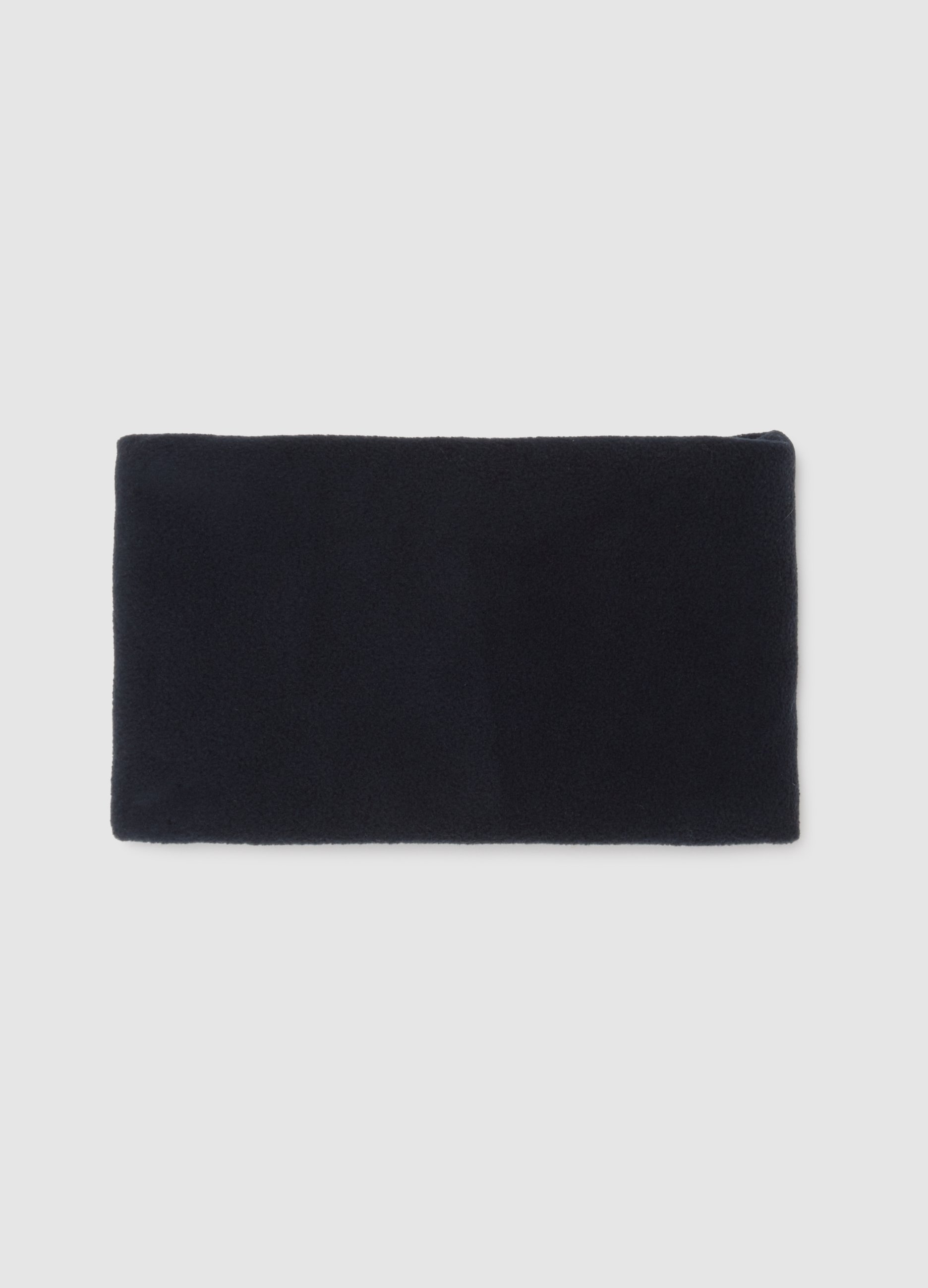 FAGOTTINO, Bufanda Azul De Lana Polar, Niño, Negro, Talla: FASUL