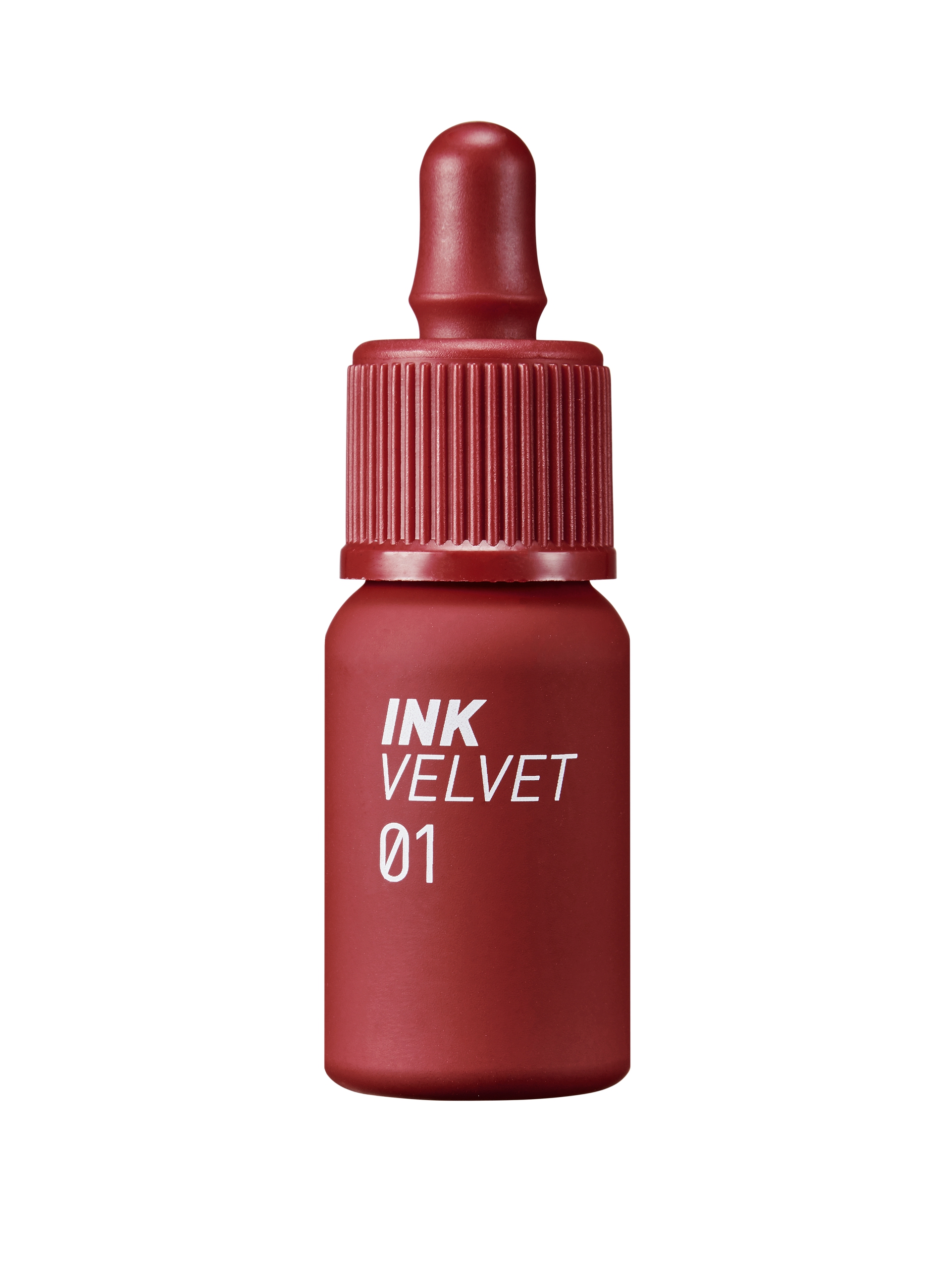 PERIPERA , New Ink The Velvet 01 Good Brick - Make-up Coreano, Donna, Rosso, Taglia: FASUL
