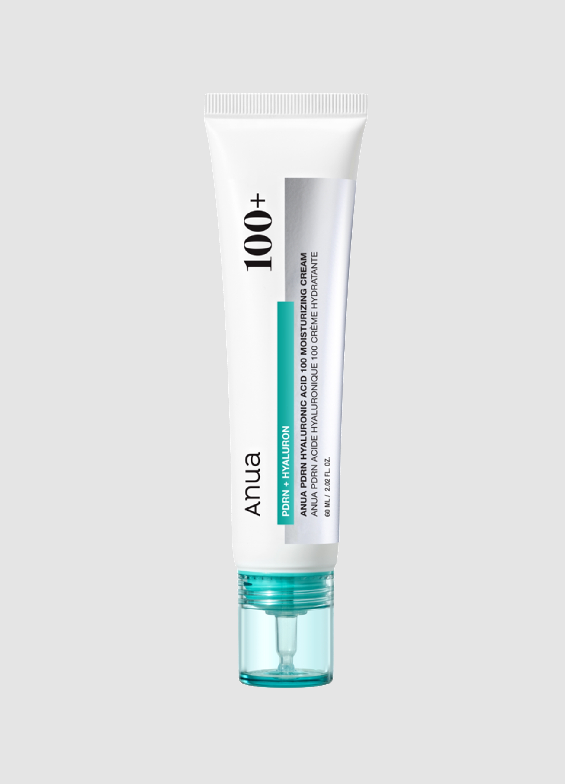 ANUA, Pdrn Hyaluronic Acid 100 Moisture Cream 60ml - Skincare Coreana, Donna, Bianco, Taglia: FASUL